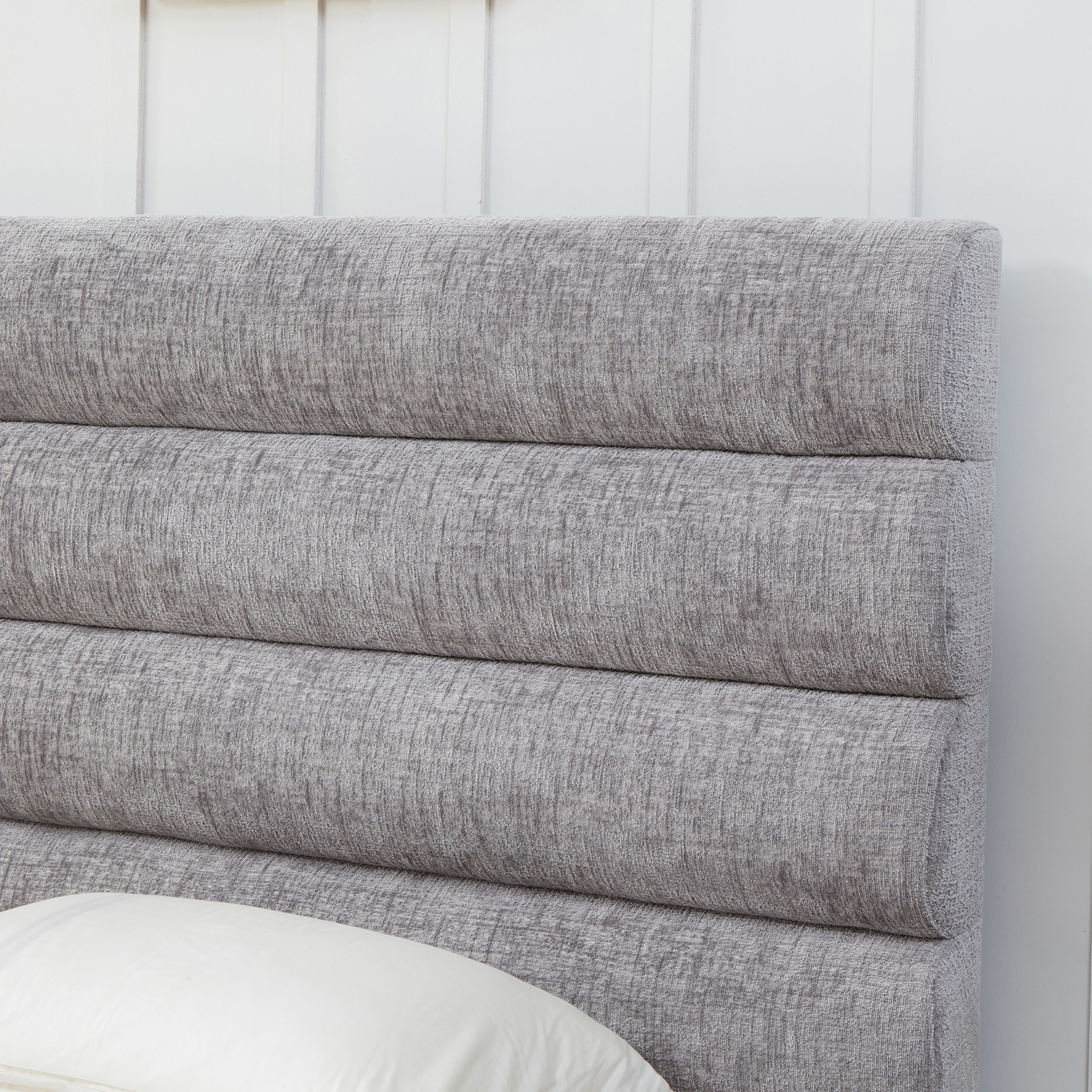 Angelic Dublin Queen Upholstered Bed - 160x200 cm-hbxbedroom-bedsandbedsets-beds-queen-image-2