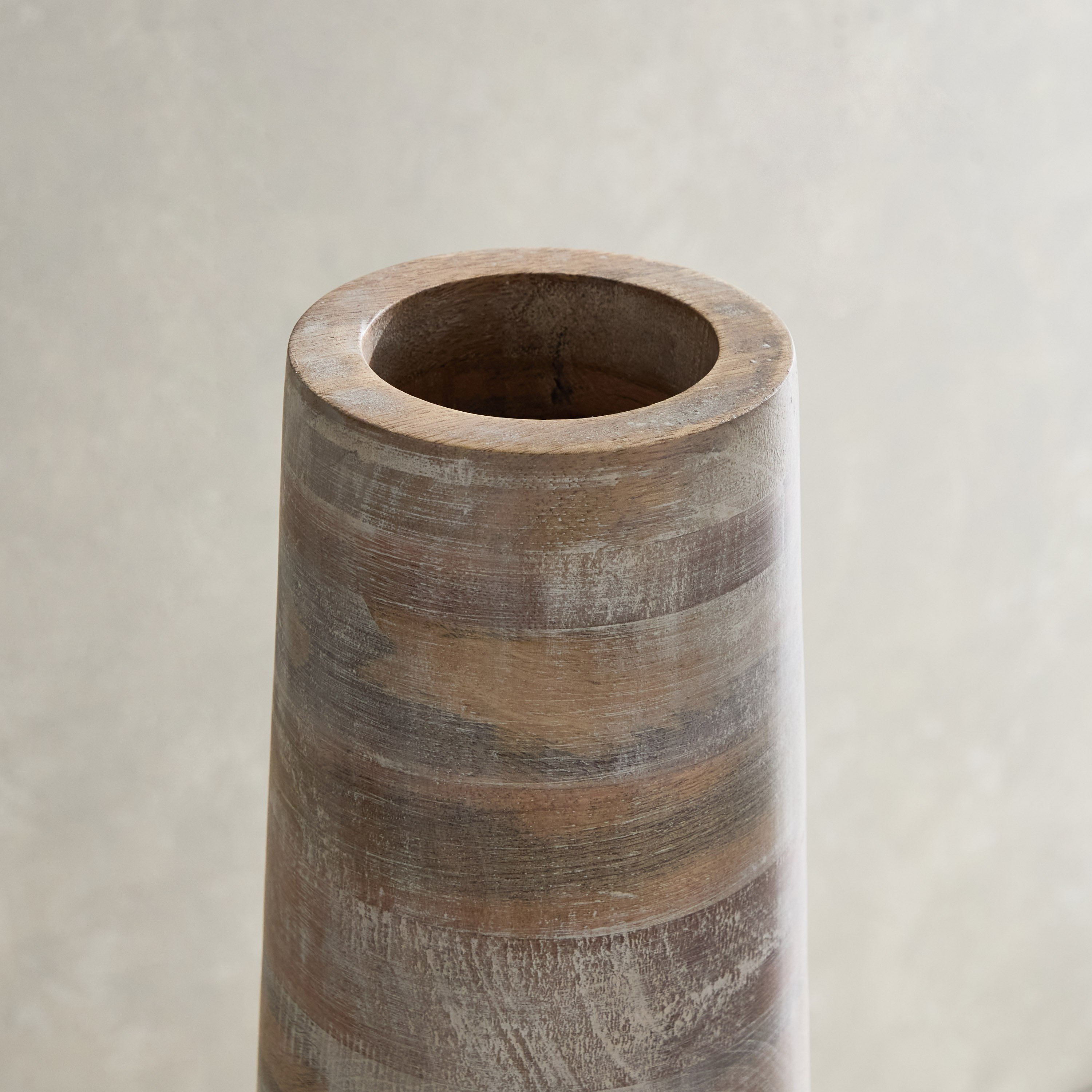 مزهرية ورد خشب كبيرة جدًا من رينا- 20x20x80 سم-hbxbedroom-decorandaccessories-vases-image-3