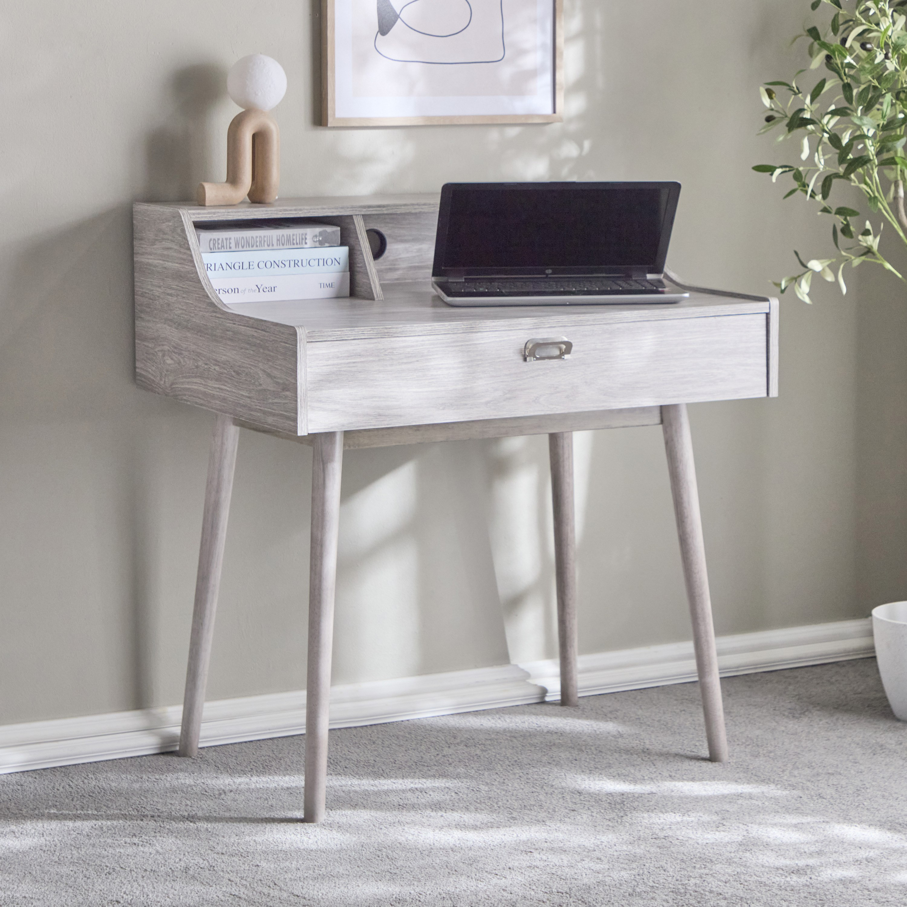 مكتب دراسة بدرج وخزانة من ريجا-hbxfurniture-office-desks-image-1