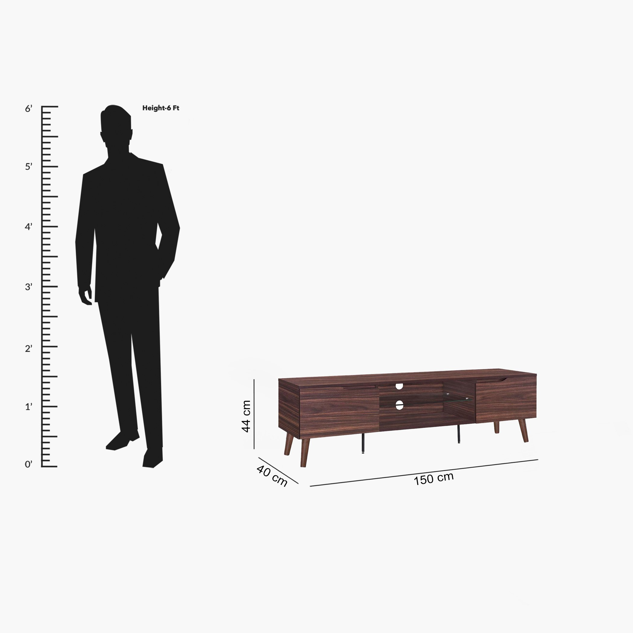 وحدة تلفزيون  للأجهزة حتى 65 بوصة من ألدا - 150 سم-hbxlivingroom-mediaunitsandstorage-tvunits-image-12