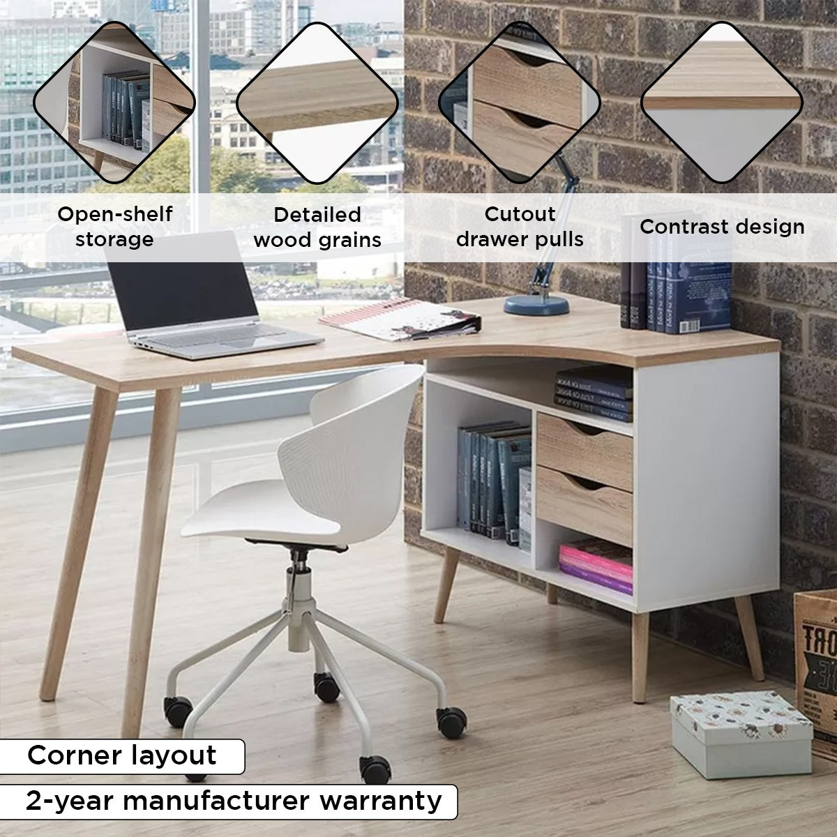 Valetta Corner Study Desk-hbxfurniture-office-desks-image-4