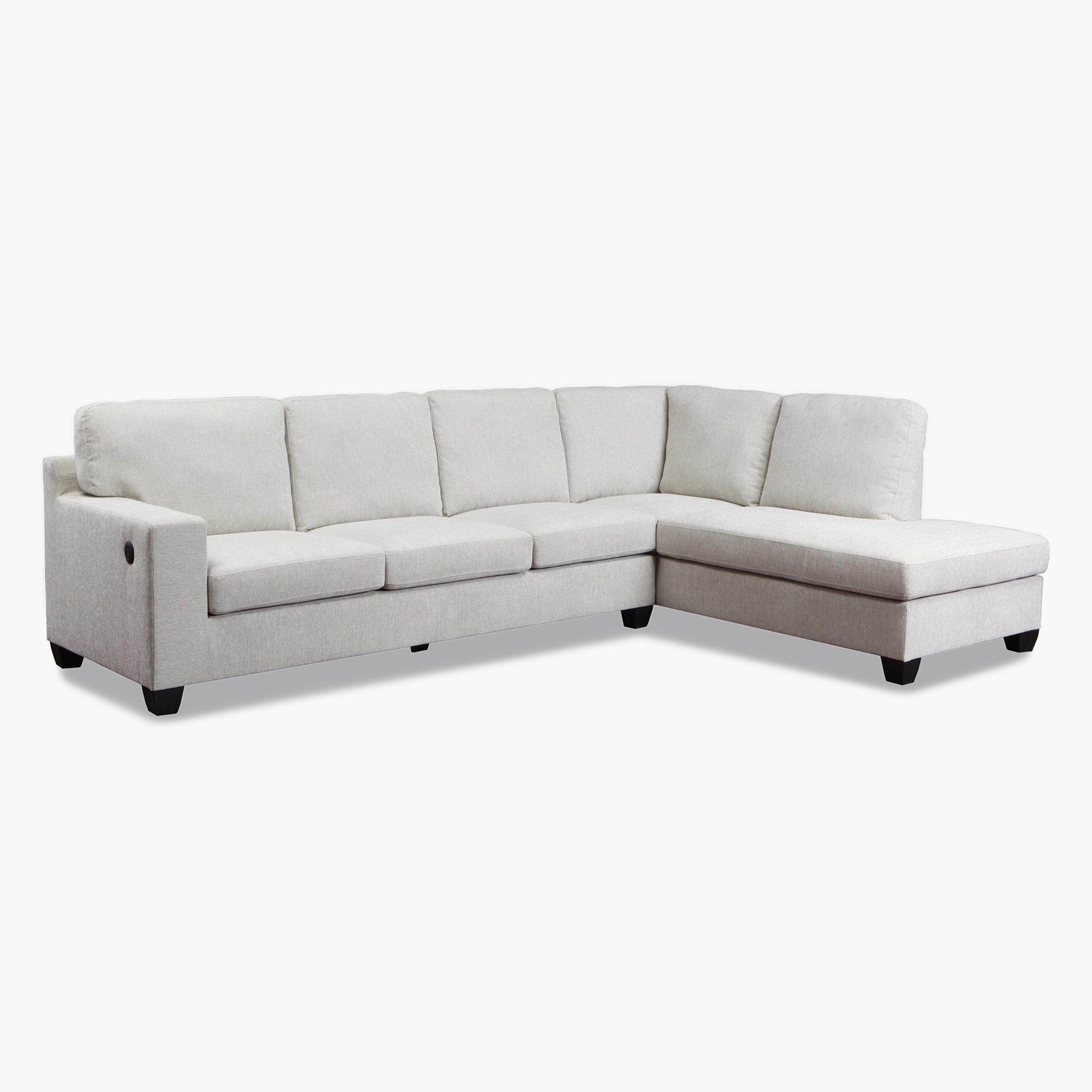 Simpson 4-Seater Right Corner Fabric Sofa with USB Port-hbxlivingroom-sofasandarmchairs-cornersofas-image-3