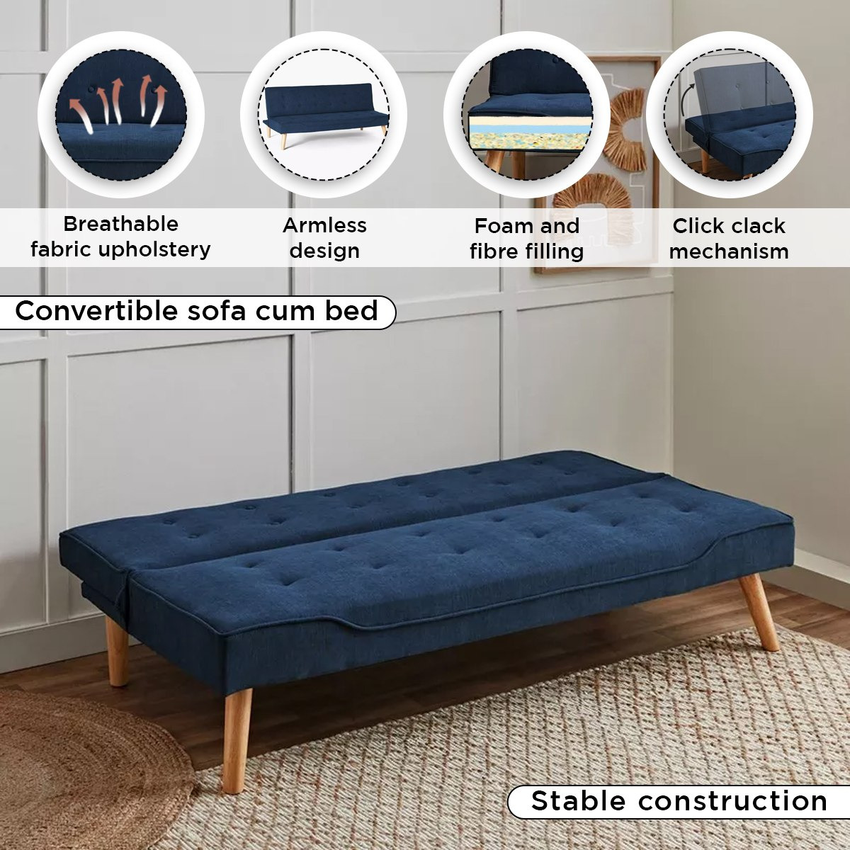 Polo 3-Seater Fabric Sofa Bed-hbxfurniture-sofasandarmchairs-sofabeds-image-5