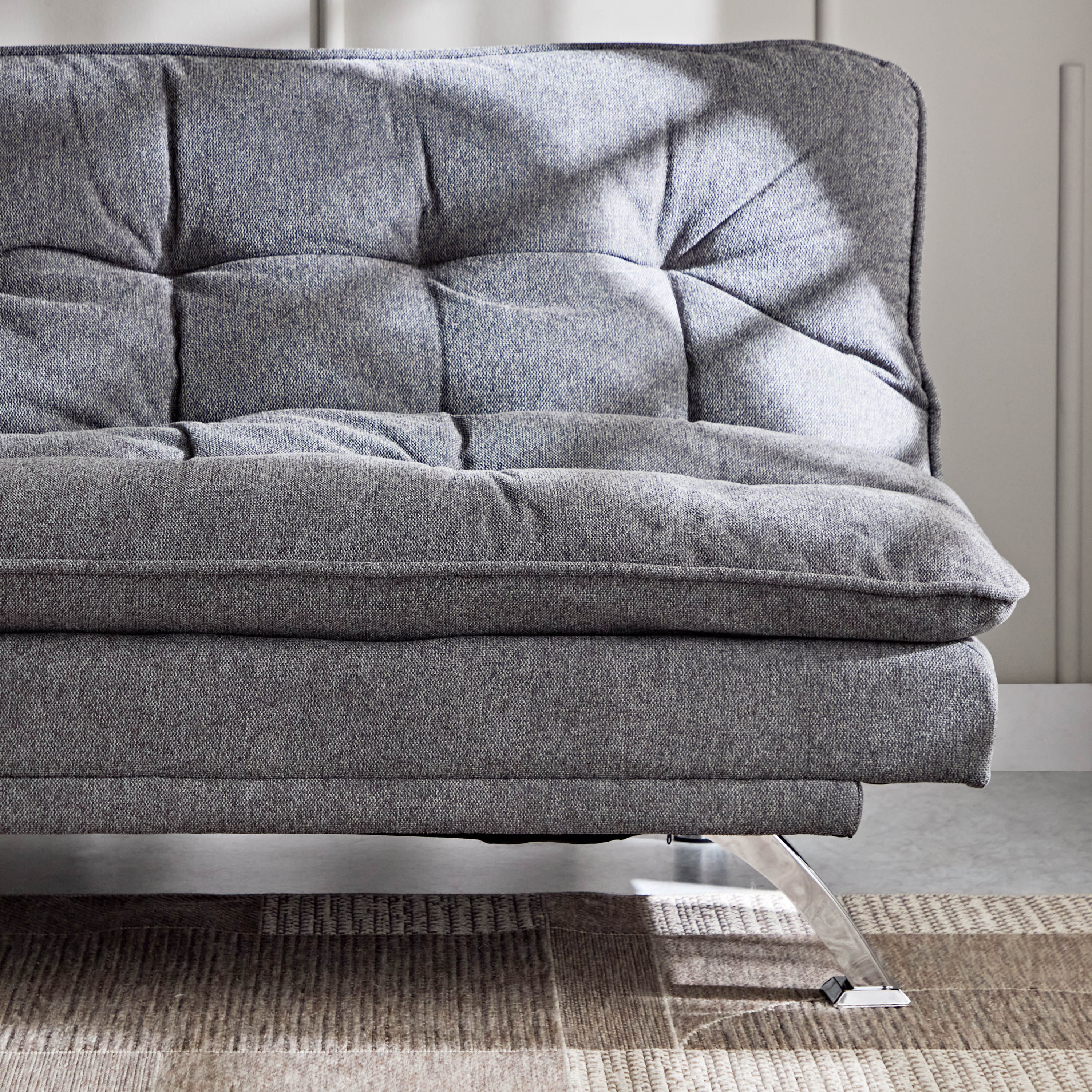 Titanium 3-Seater Fabric Sofa Bed with USB Port-hbxfurniture-sofasandarmchairs-sofabeds-image-11