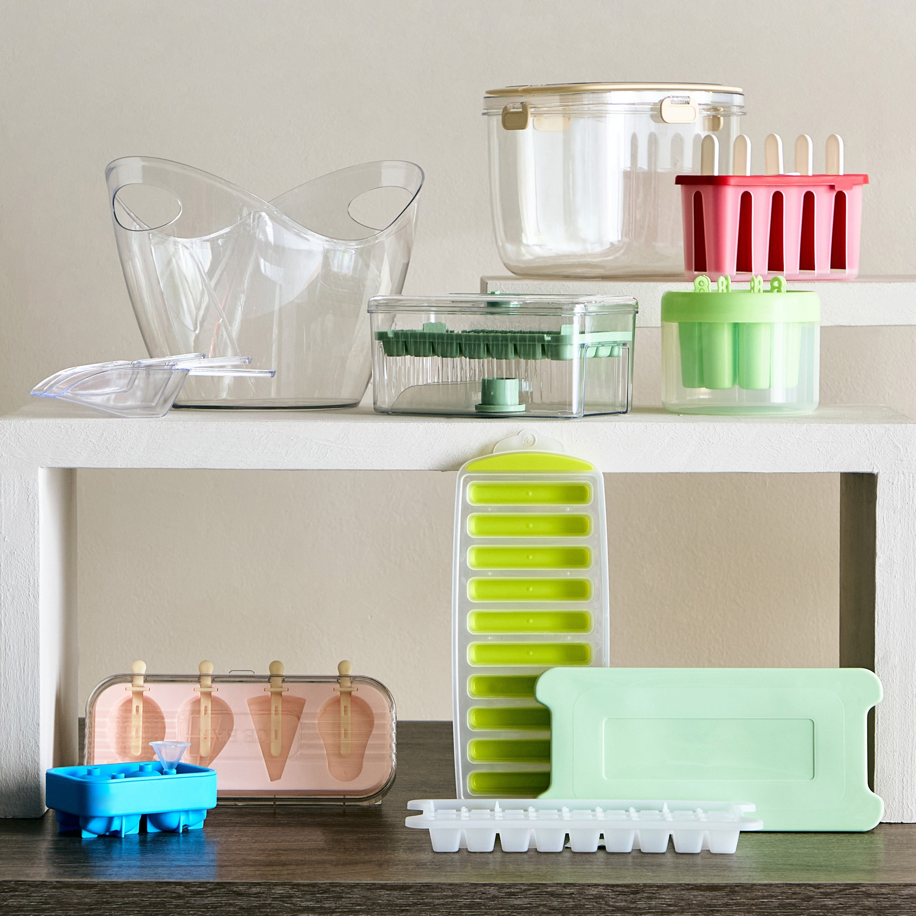 دلو ثلج محمول مع ملقط من آيسي - 3.5 لتر-hbxhomeware-diningandtabletop-baraccessories-image-7