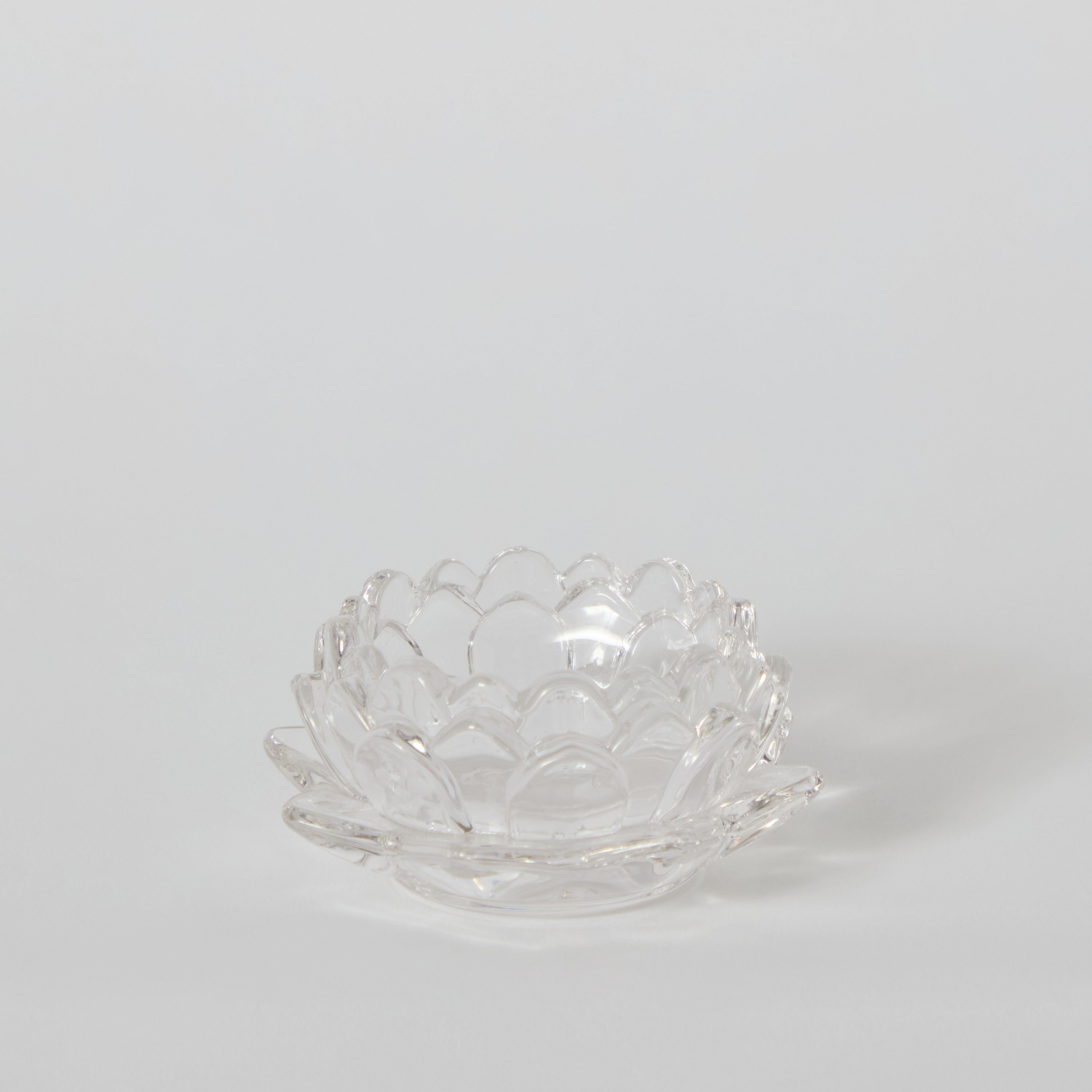 حامل شموع صغيرة زجاجي لوتس من إيكلات - 10x4 سم-hbxlivingroom-decorandaccessories-candleholders-image-5