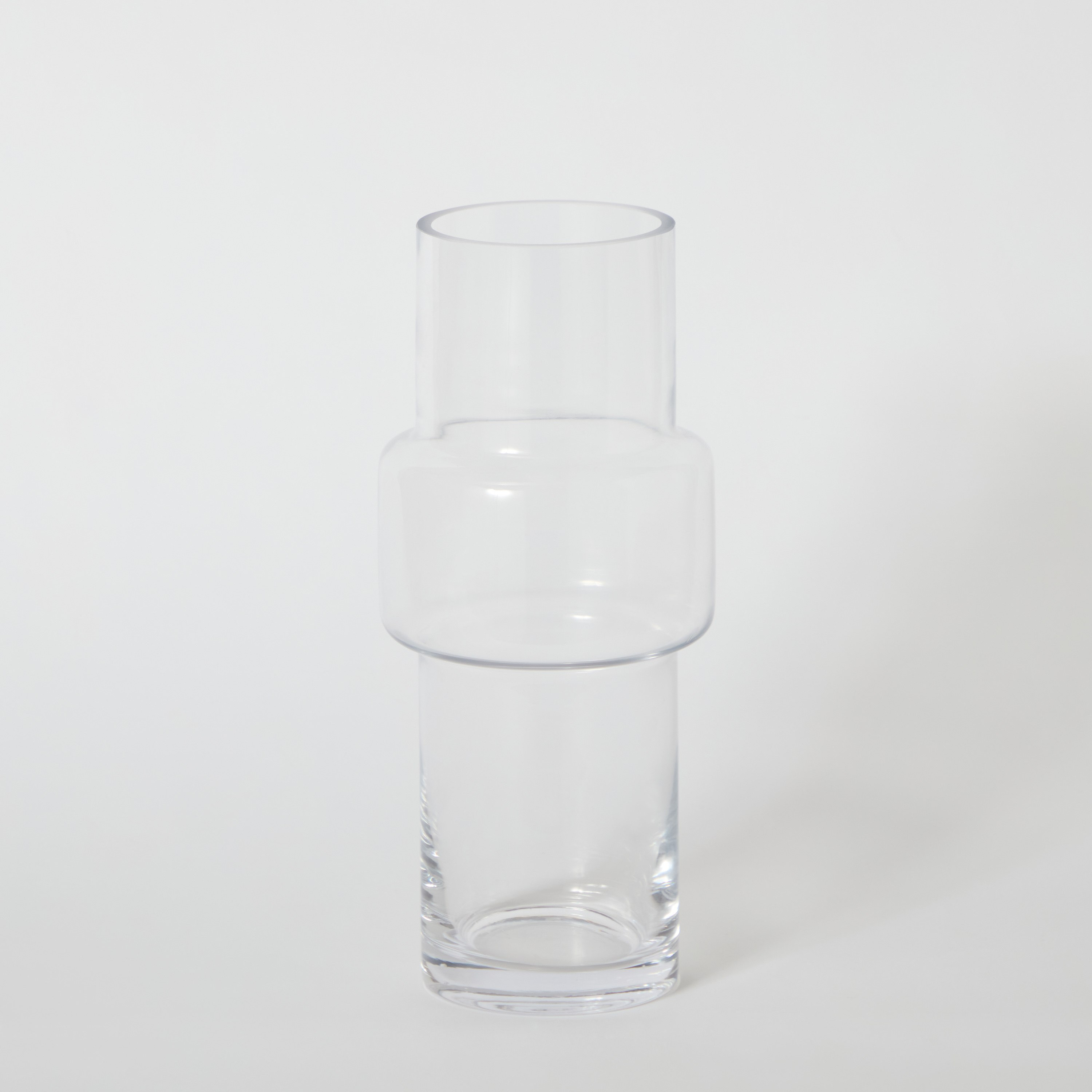 مزهرية بلوب زجاج وسط من إيكلات - 10x13x30 سم-hbxbedroom-decorandaccessories-vases-image-5