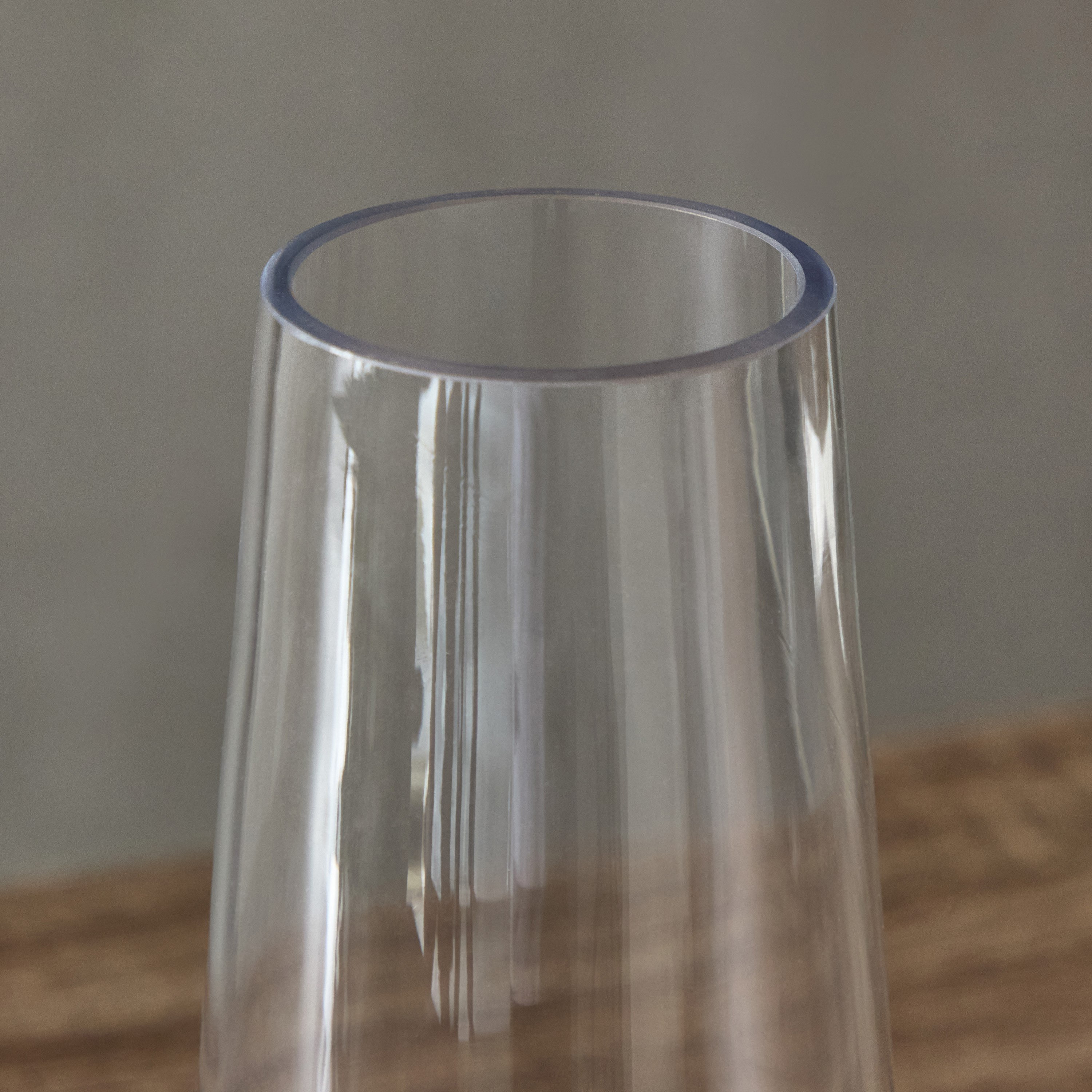 مزهرية زجاج من إيكلات - 13.5x13.5x30 سم-hbxbedroom-decorandaccessories-vases-image-3