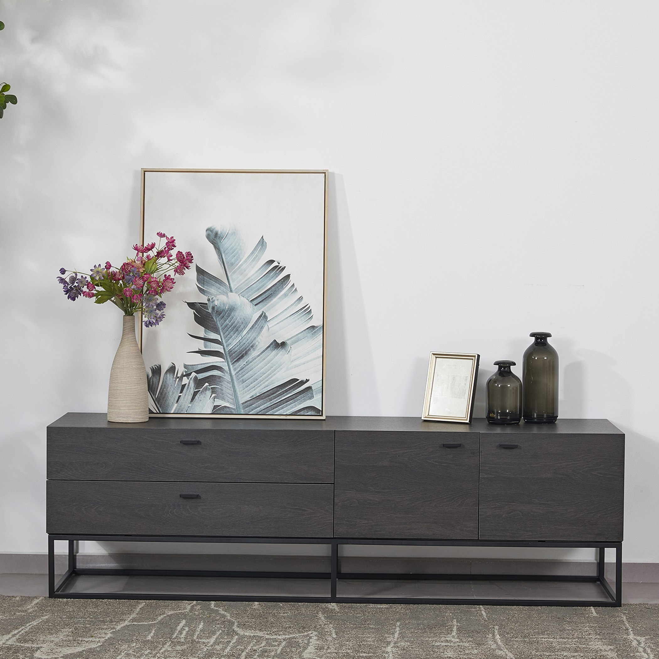 Majestic Low TV Unit for TVs Up to 65 inches-hbxlivingroom-mediaunitsandstorage-tvunits-image-2