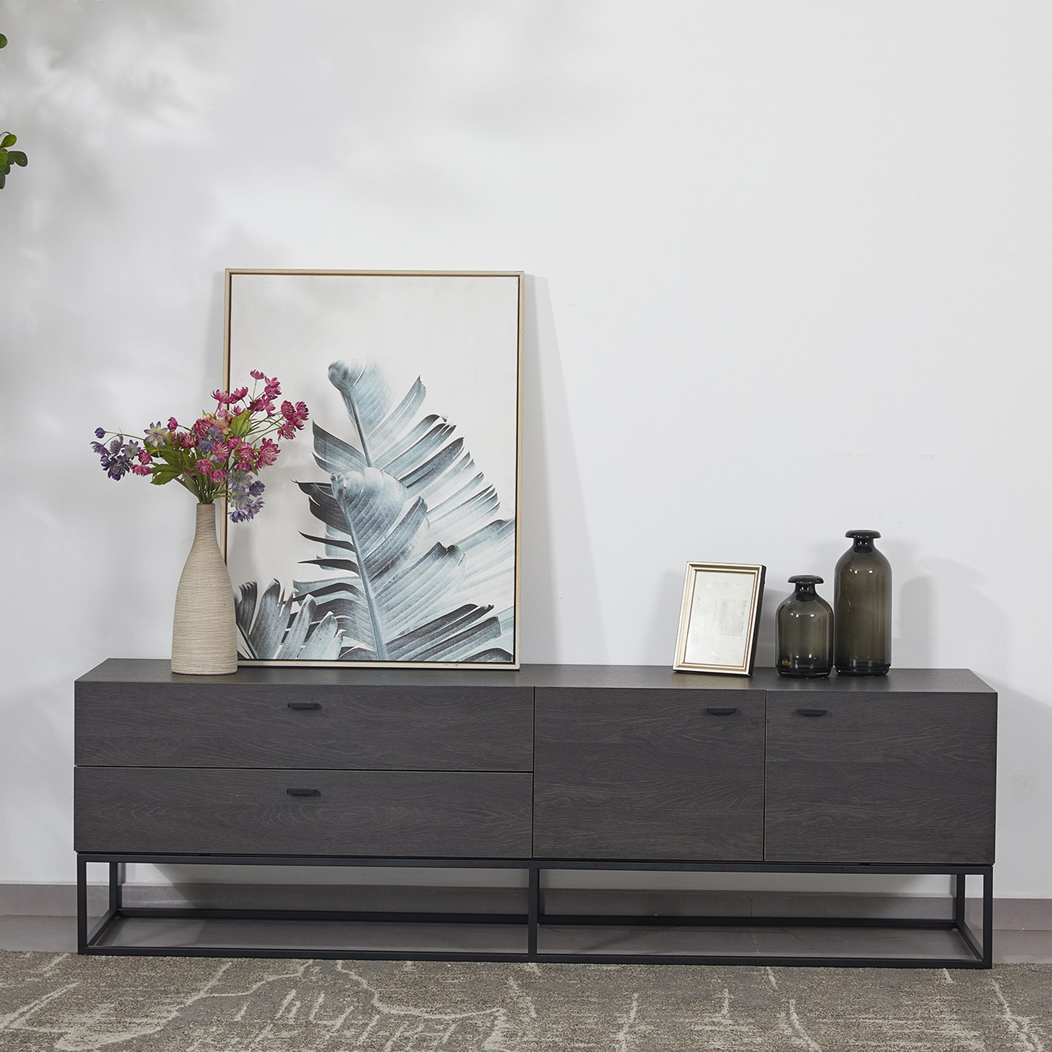 Majestic Low TV Unit for TVs Up to 65 inches-hbxlivingroom-mediaunitsandstorage-tvunits-image-1
