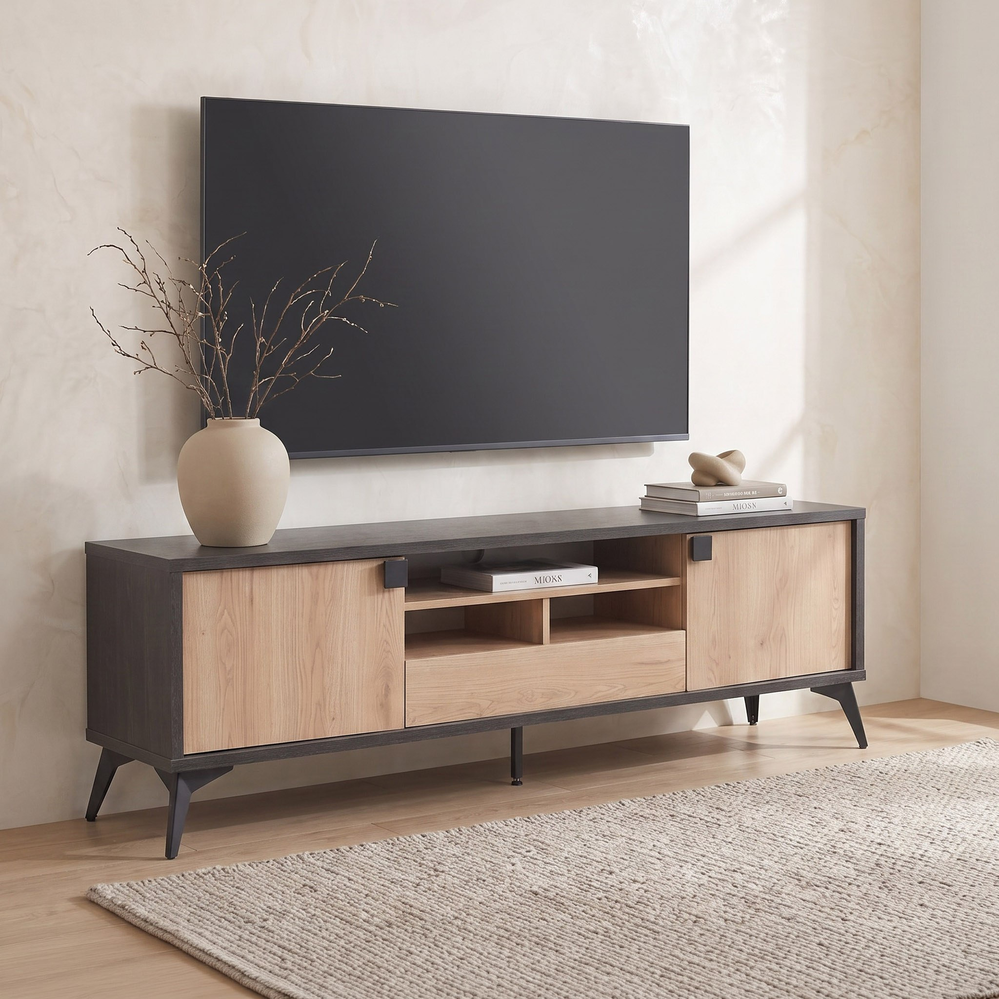 وحدة تلفزيون حتى 75 بوصة 1.8 متر من لوكسمبورج-hbxlivingroom-mediaunitsandstorage-tvunits-image-1