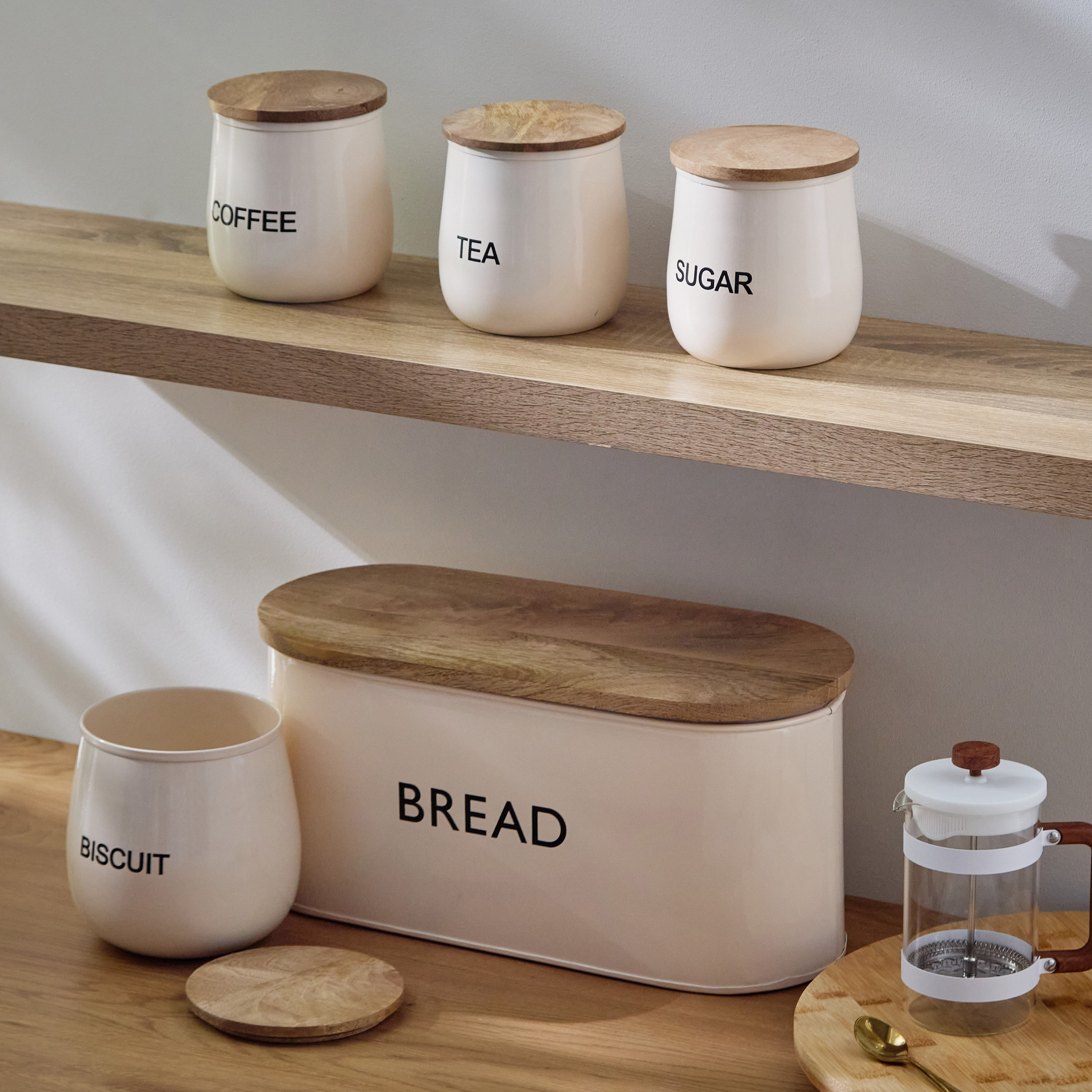 Naturalle 5-Piece Premium Tin Storage Canister Set - Large-hbxhomeware-hbxkitchen-image-4
