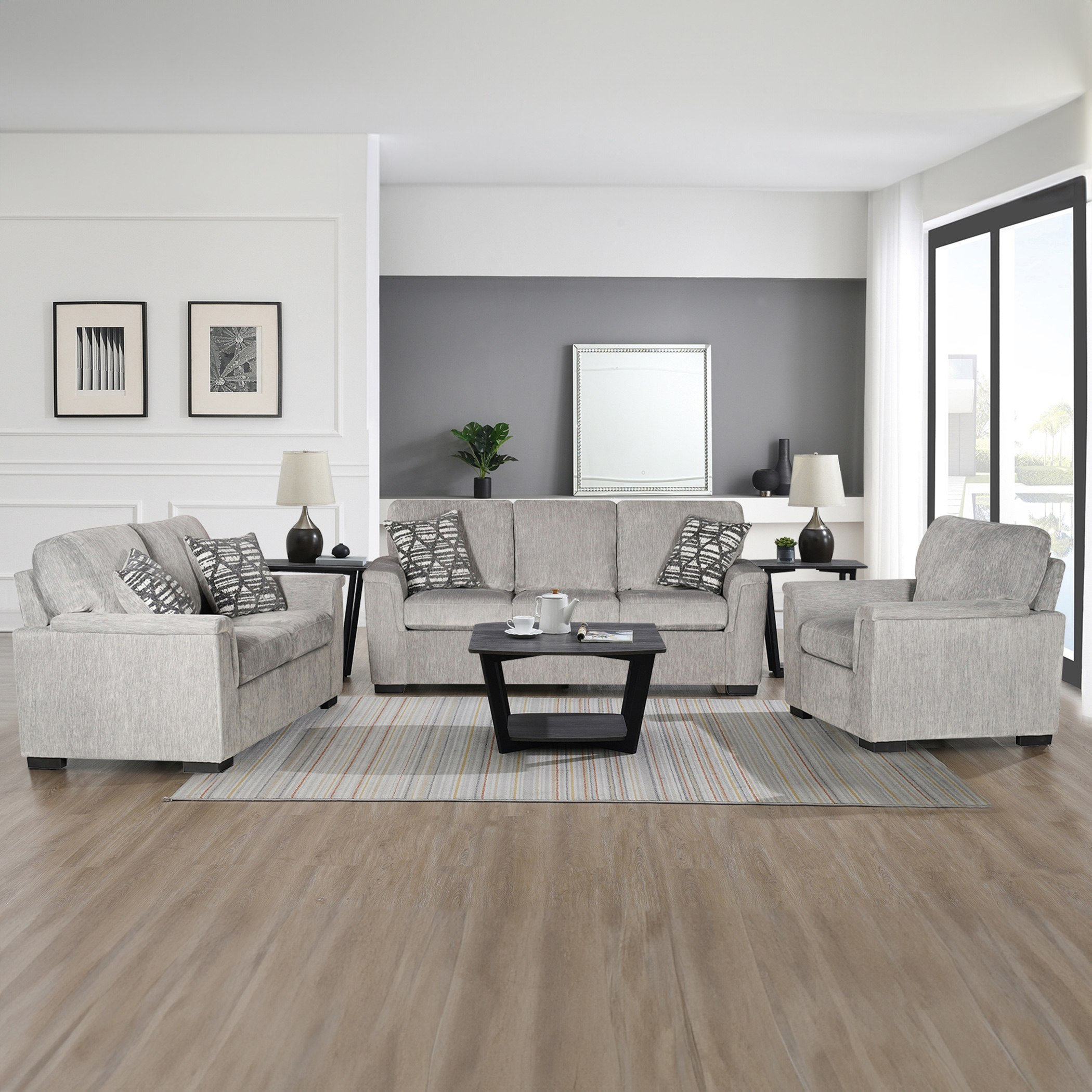 Munich 2-Seater Fabric Sofa with 2 Cushions-hbxlivingroom-sofasandarmchairs-sofas-image-8