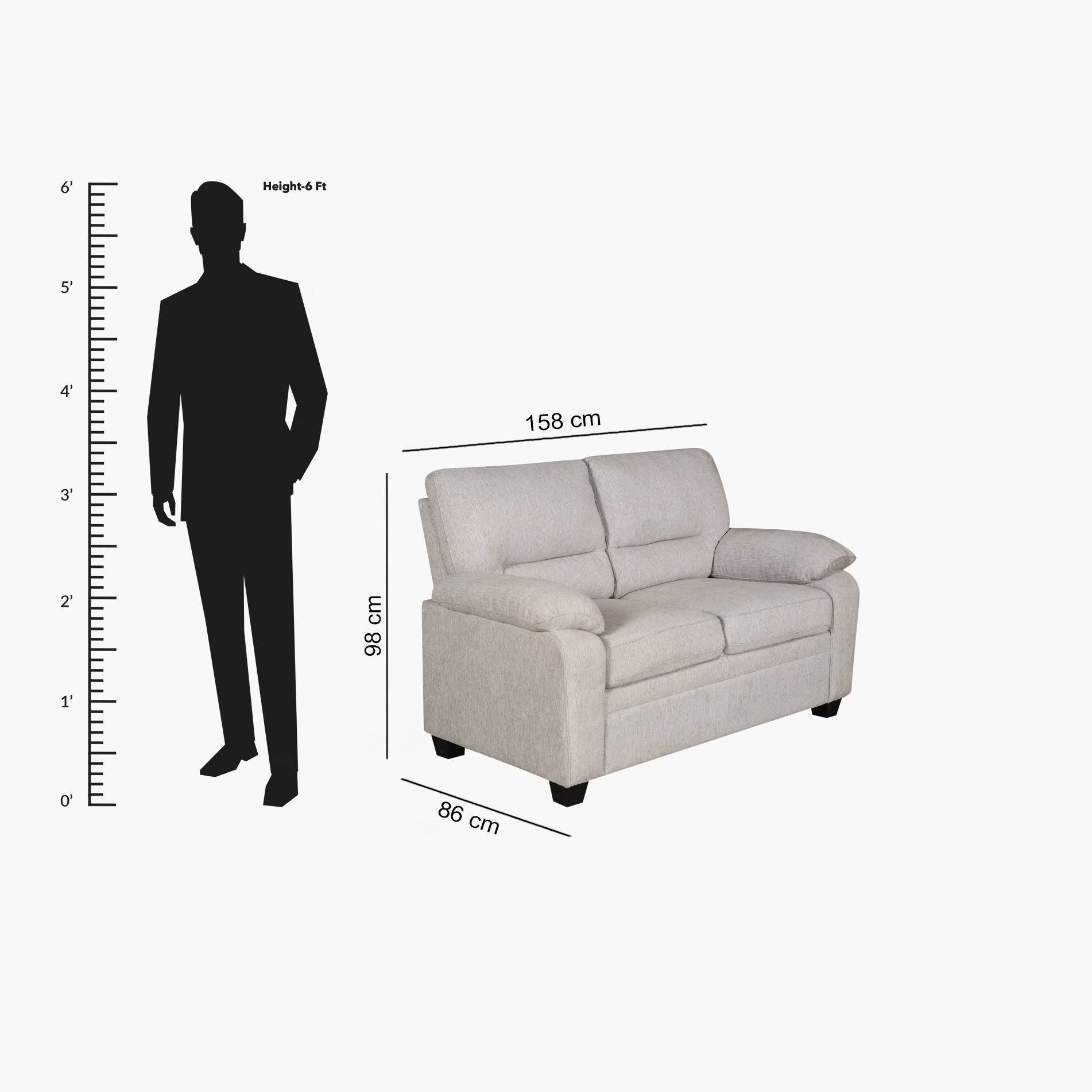كنبة قماش بمقعدين - فريدي-hbxlivingroom-sofasandarmchairs-sofas-image-11