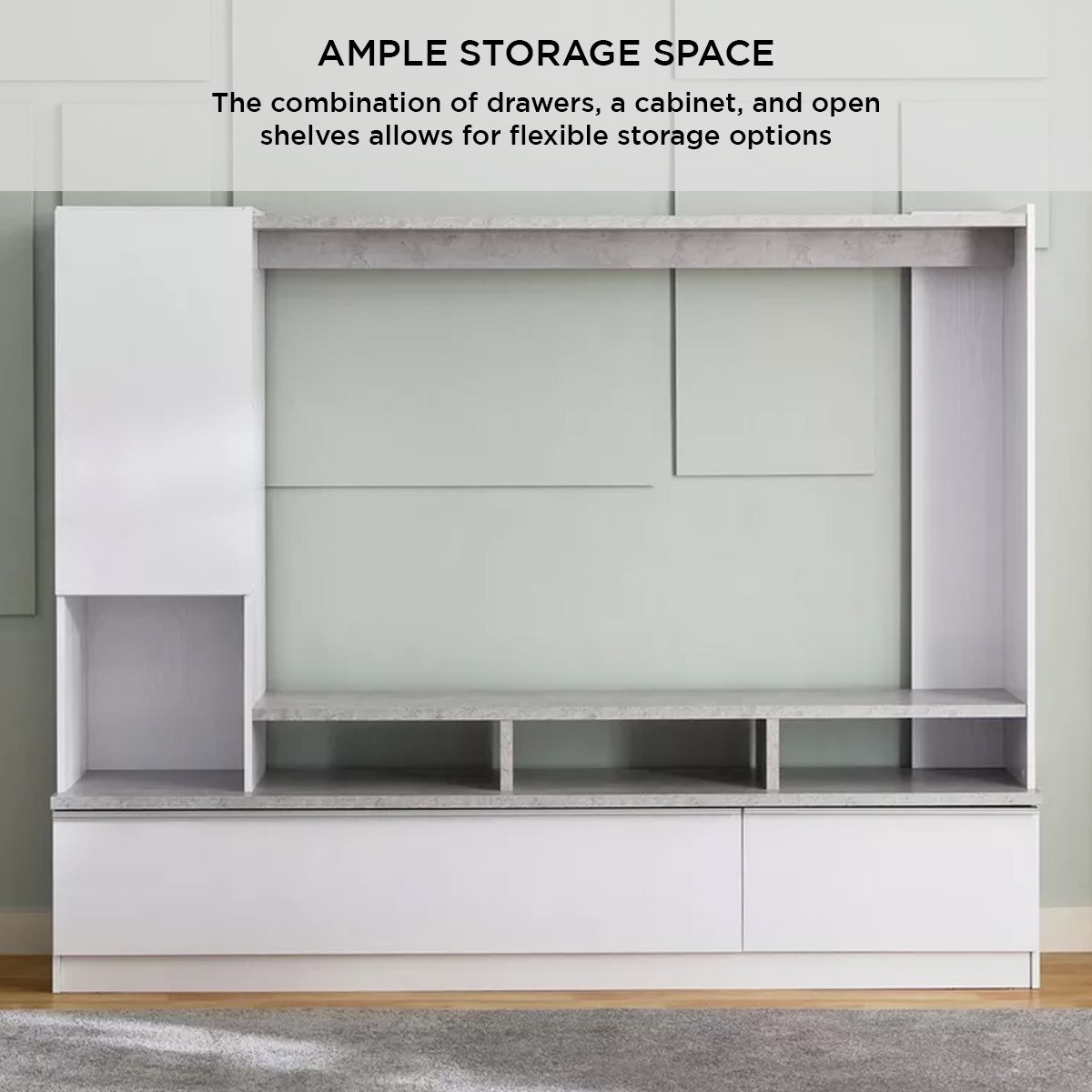 وحدة حائط للتلفزيونات حتى 55 بوصة من فيتا-hbxlivingroom-mediaunitsandstorage-wallunits-image-7