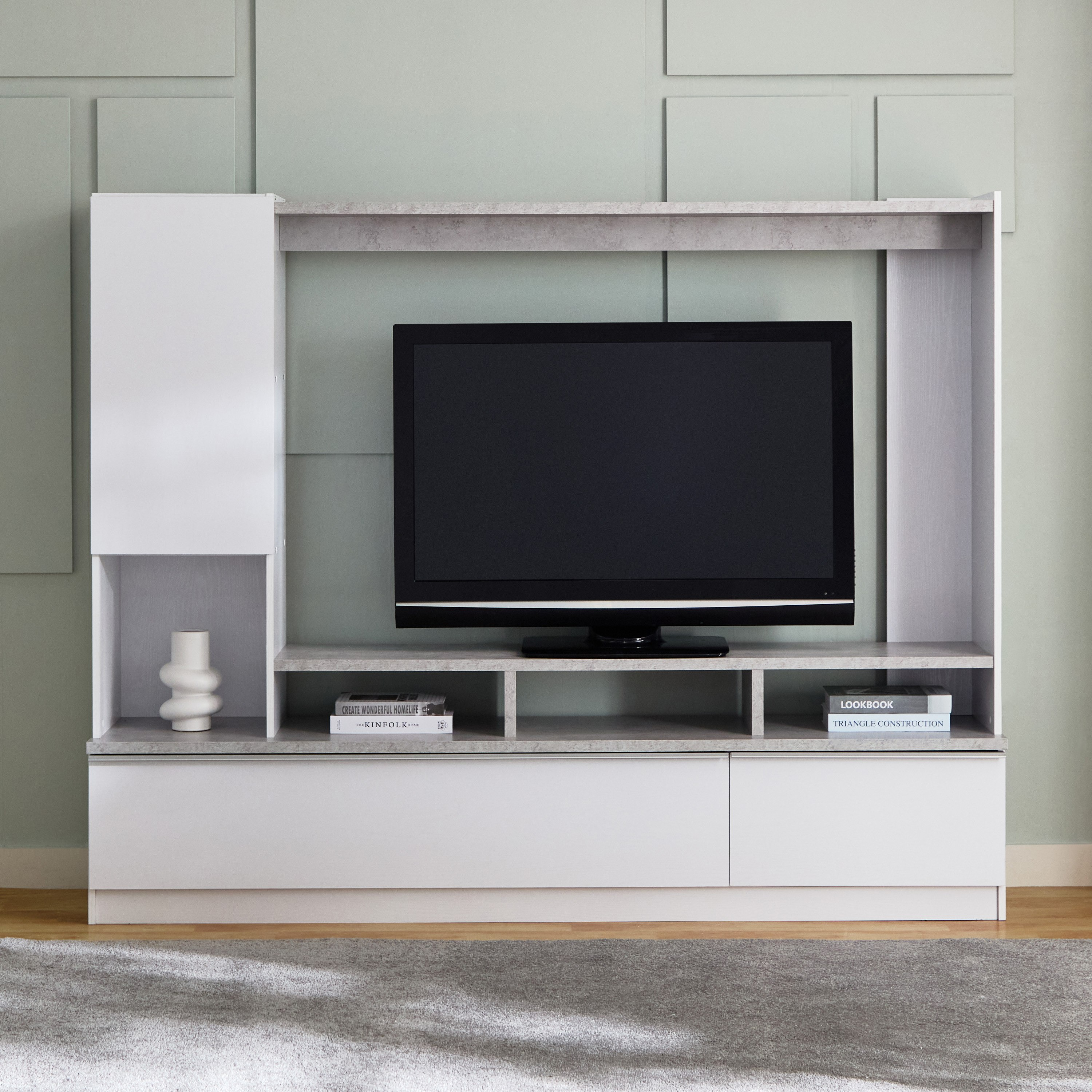 وحدة حائط للتلفزيونات حتى 55 بوصة من فيتا-hbxlivingroom-mediaunitsandstorage-wallunits-image-2
