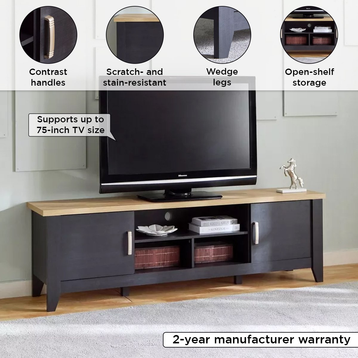 وحدة تلفزيون حتى 75 بوصة 1.8 متر من سكاي-hbxlivingroom-mediaunitsandstorage-tvunits-image-4