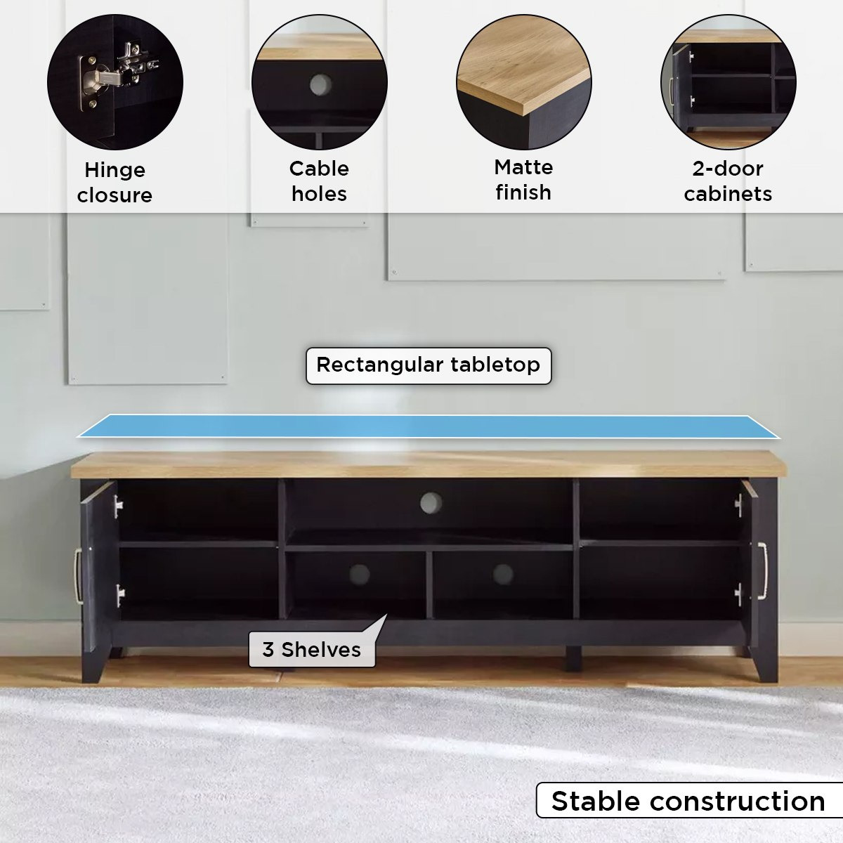 وحدة تلفزيون حتى 75 بوصة 1.8 متر من سكاي-hbxlivingroom-mediaunitsandstorage-tvunits-image-5