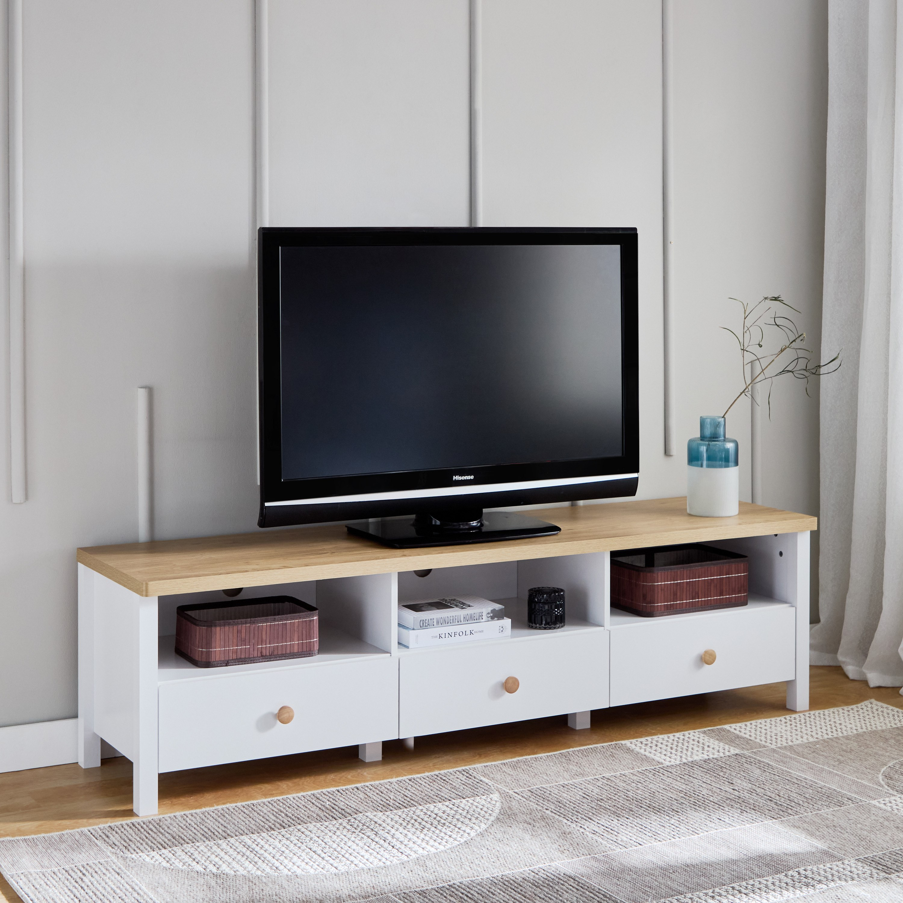 Vinci 1.8 Metre TV Unit for TVs up to 75 inches-hbxlivingroom-mediaunitsandstorage-tvunits-image-1