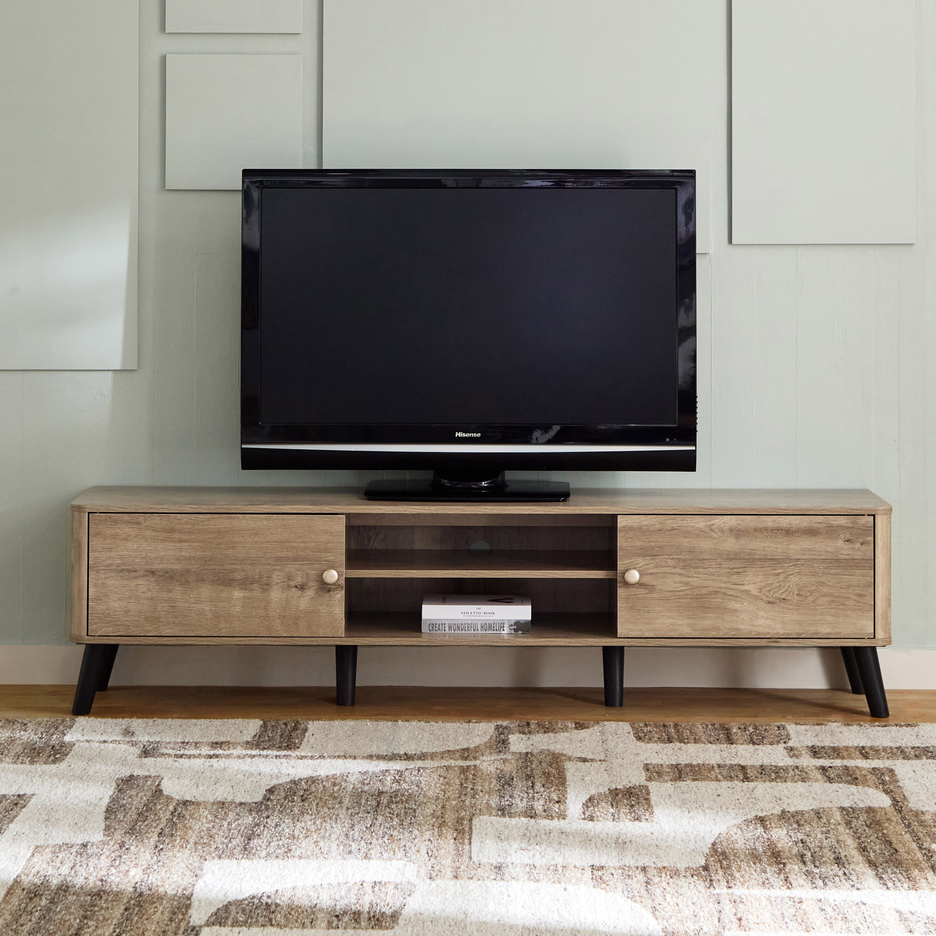 وحدة تلفزيون حتى 75 بوصة 1.8 متر من إميلا-hbxlivingroom-mediaunitsandstorage-tvunits-image-2