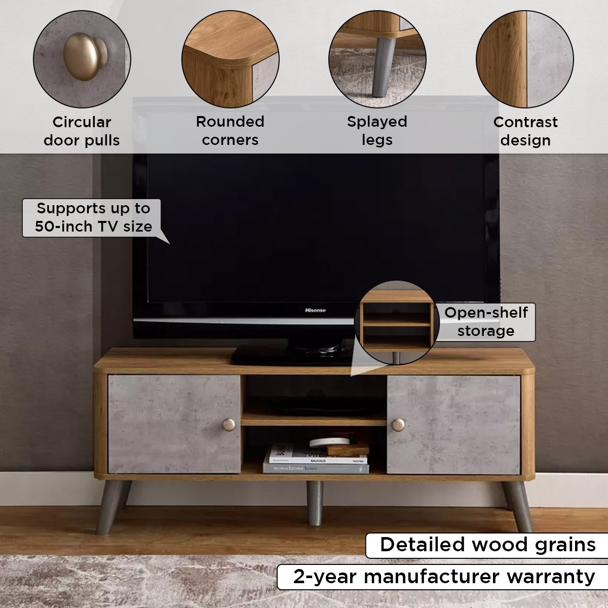 Emila 1.2 Metre TV Unit for TVs up to 50 inches-hbxlivingroom-mediaunitsandstorage-tvunits-image-4