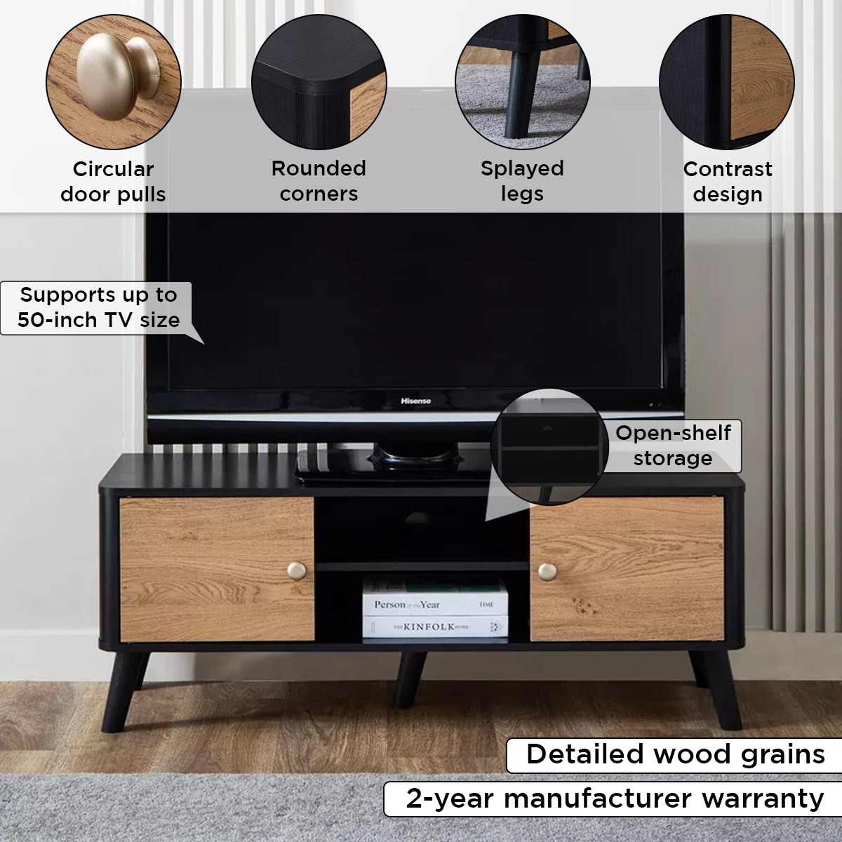وحدة تلفزيون حتى 50 بوصة 1.2 متر من إميلا-hbxlivingroom-mediaunitsandstorage-tvunits-image-4