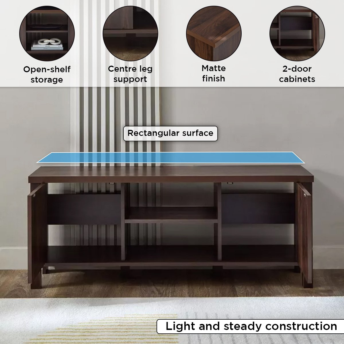 Trever 1.2 Metre TV Unit for TVs up to 50 inches-hbxlivingroom-mediaunitsandstorage-tvunits-image-5