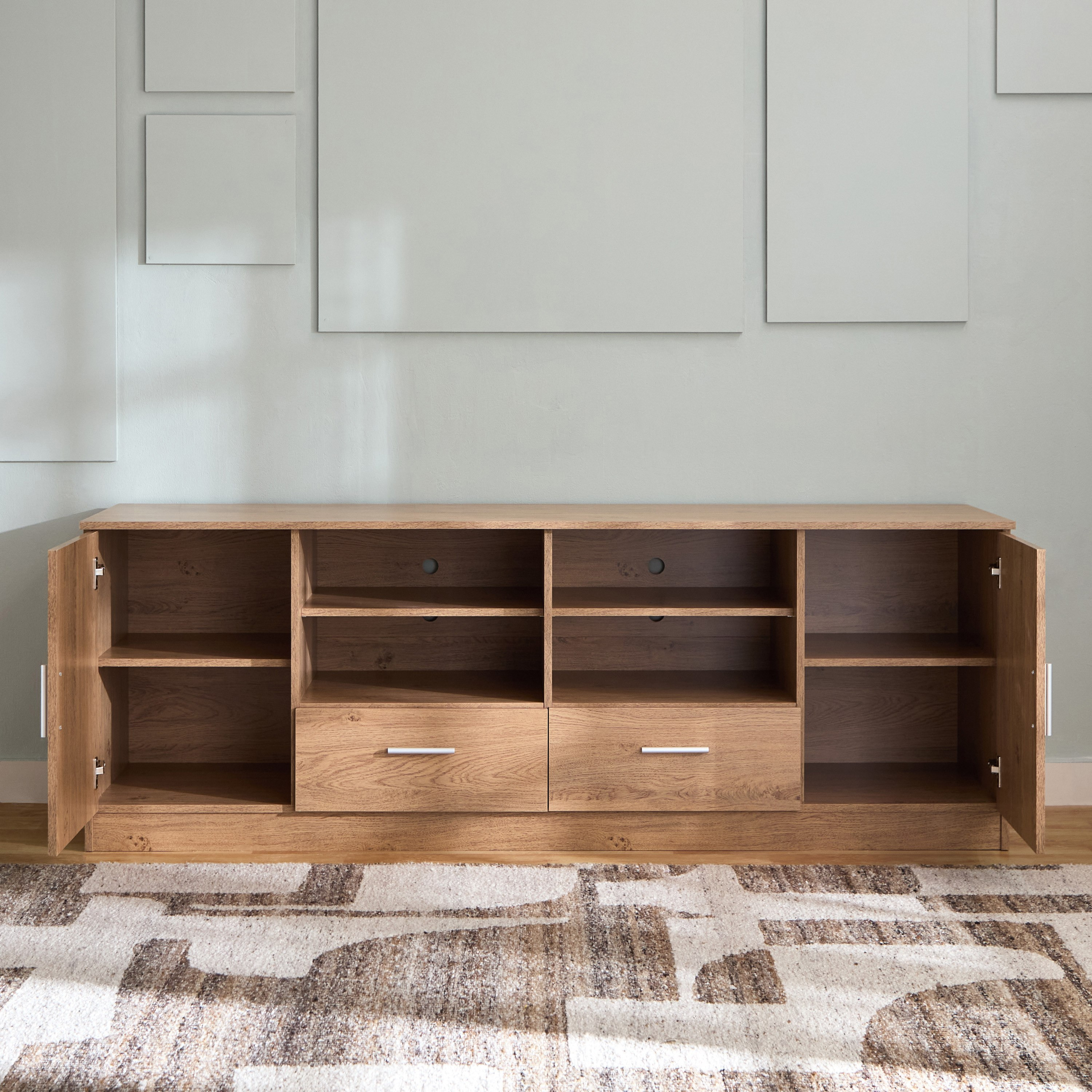 وحدة تلفزيون مرتفعة حتى 75 بوصة 1.8 متر من لارسون-hbxlivingroom-mediaunitsandstorage-tvunits-image-4