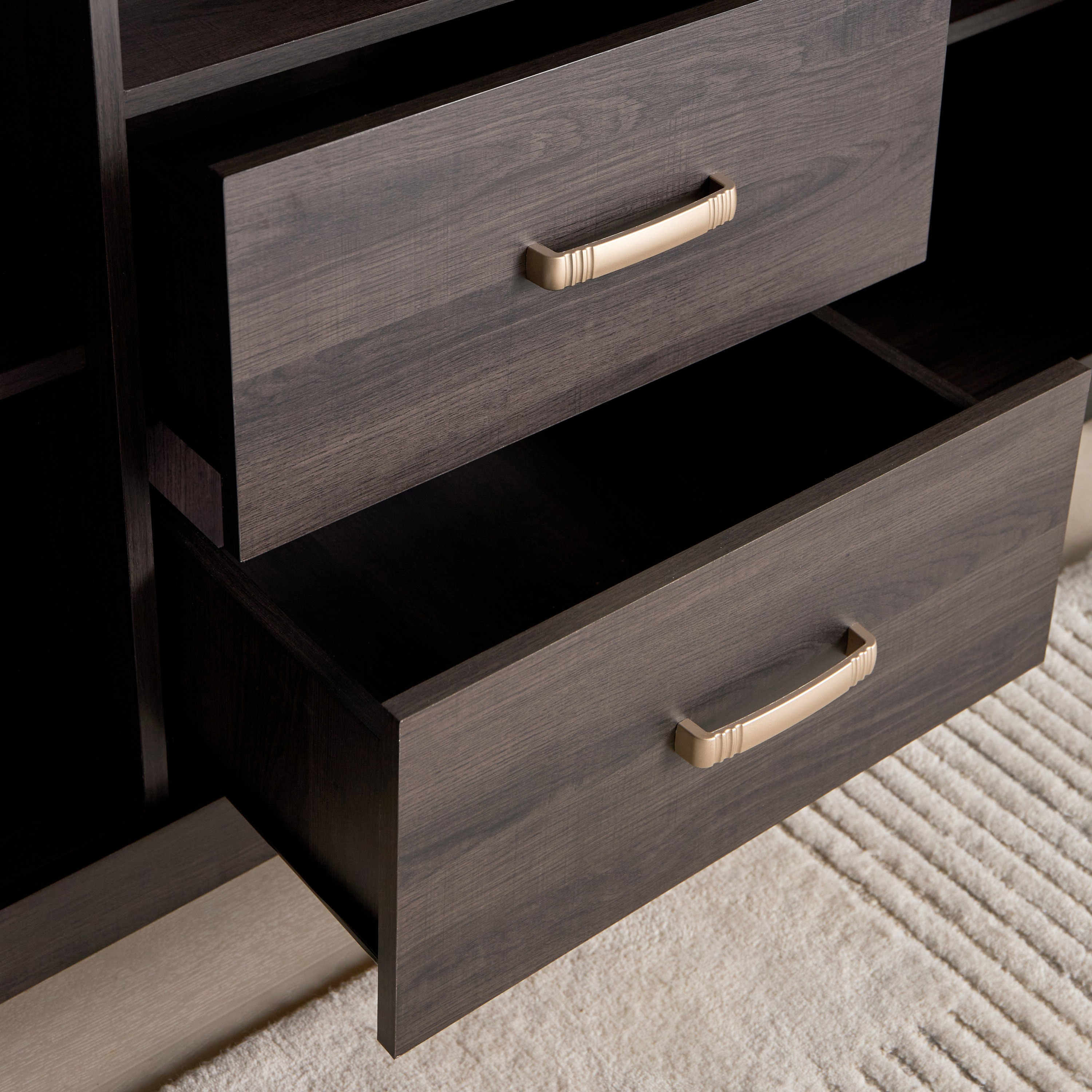 وحدة تلفزيون مرتفعة بدرجين وخزانة جانبية مع بابين من سكاي-hbxfurniture-diningroom-buffetsandsideboards-image-6