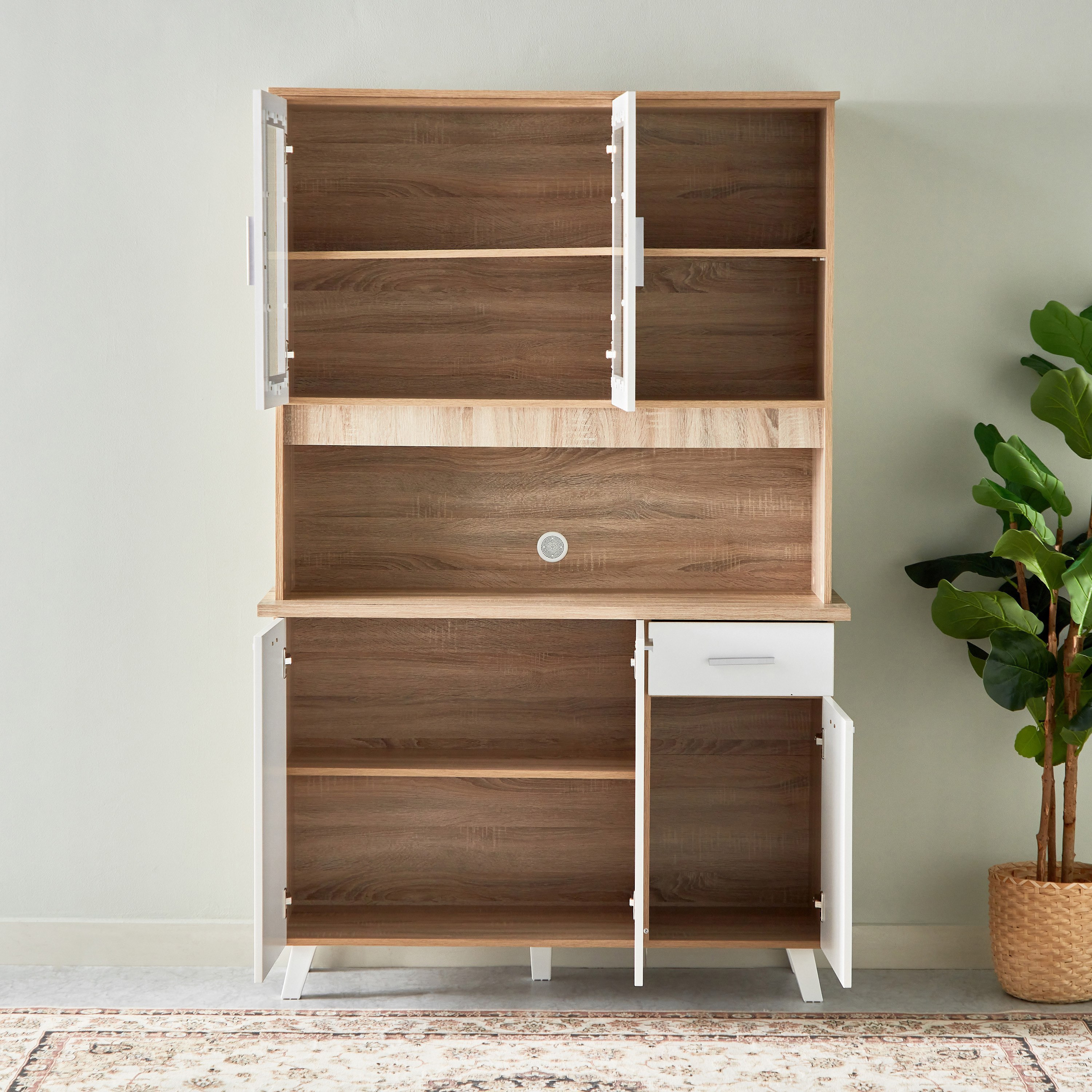 خزانة مطبخ بـ3 أبواب وأدراج  من ألفورد-hbxfurniture-diningroom-buffetsandsideboards-image-7