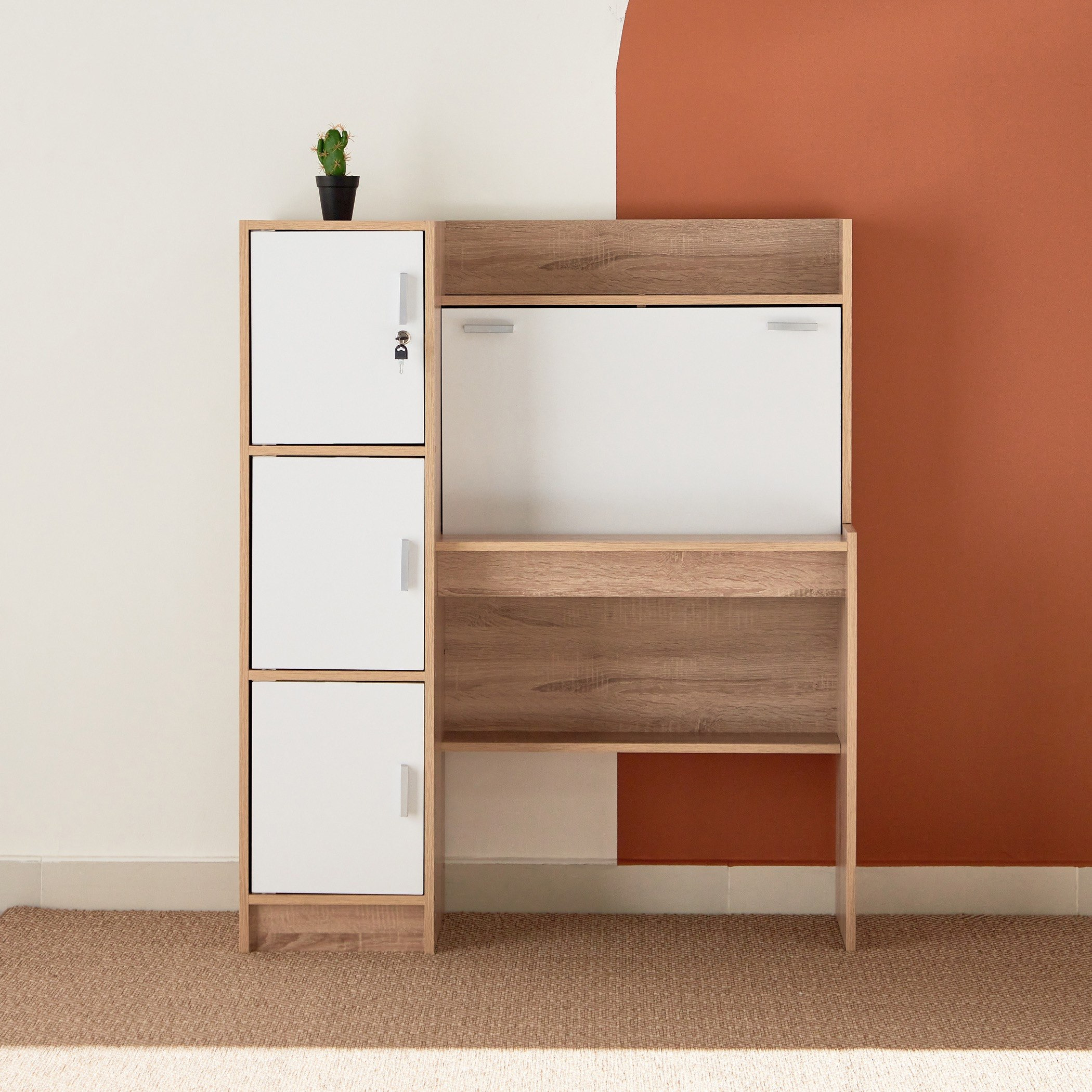 مكتب دراسة بـ3 أبواب إن إكس تي من كوبر-hbxfurniture-desks-image-2