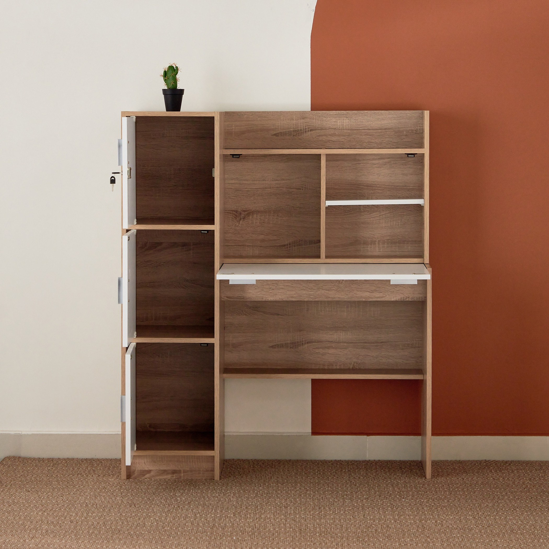 مكتب دراسة بـ3 أبواب إن إكس تي من كوبر-hbxfurniture-desks-image-3