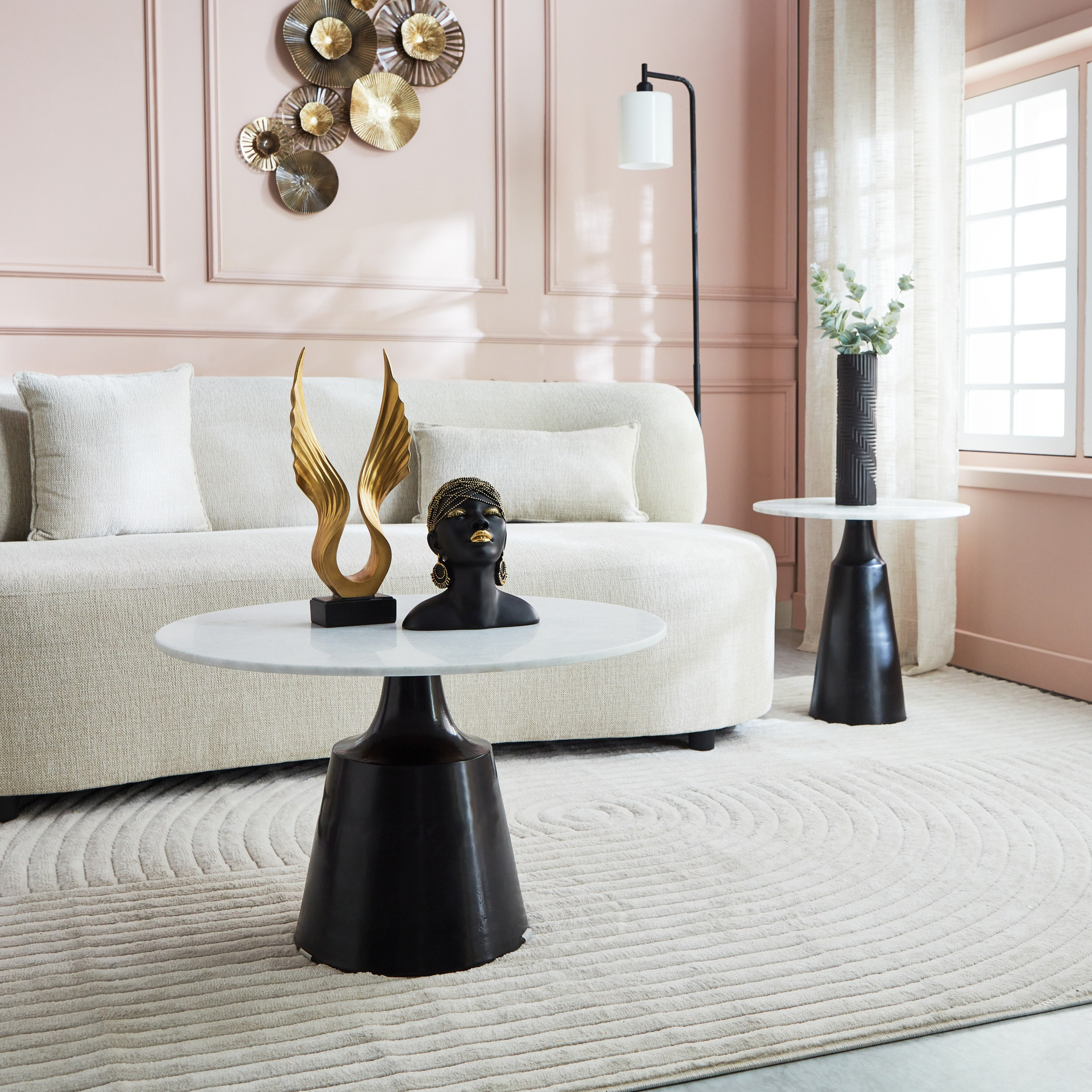 Vendra Bermuda NXT Genuine Marble Top Coffee Table-hbxlivingroom-tablesandstands-coffeetables-image-5
