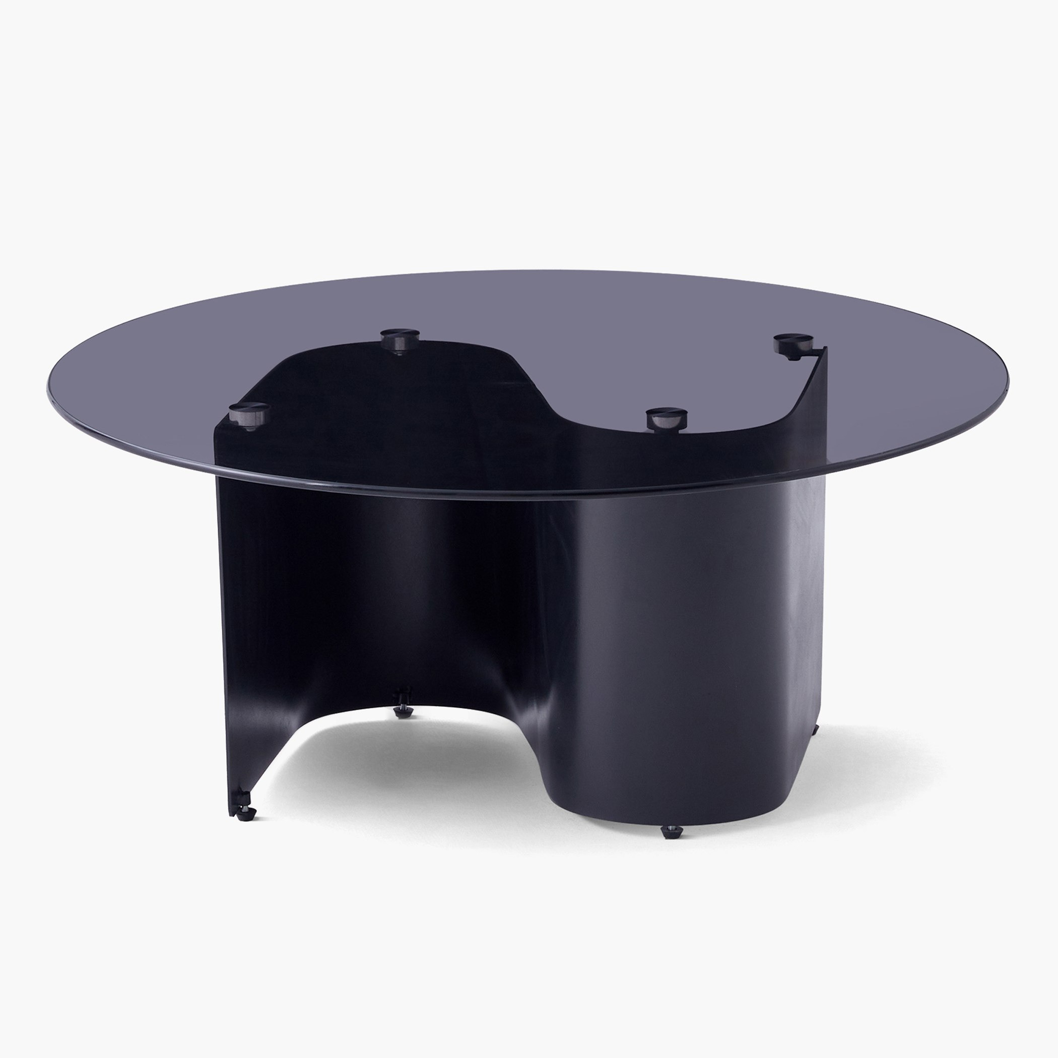طقم طاولات قهوة من الزجاج والحجر الملبد - قطعتين من ساليرنو-hbxlivingroom-tablesandstands-coffeetables-image-7