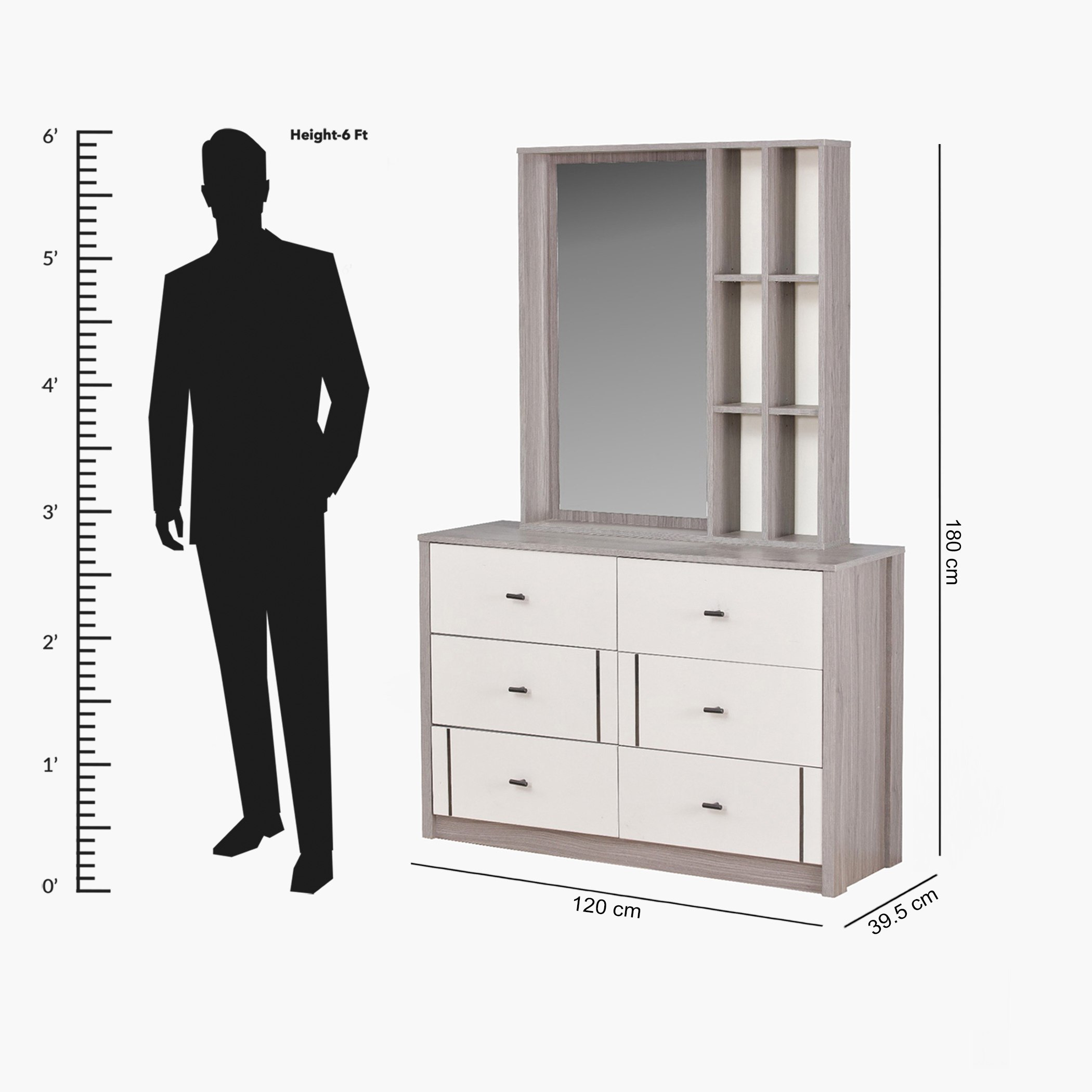 Ontario 5-Piece King Bedroom Set - 180x200 cm-hbxbedroom-bedsandbedsets-bedroomsets-king-image-23