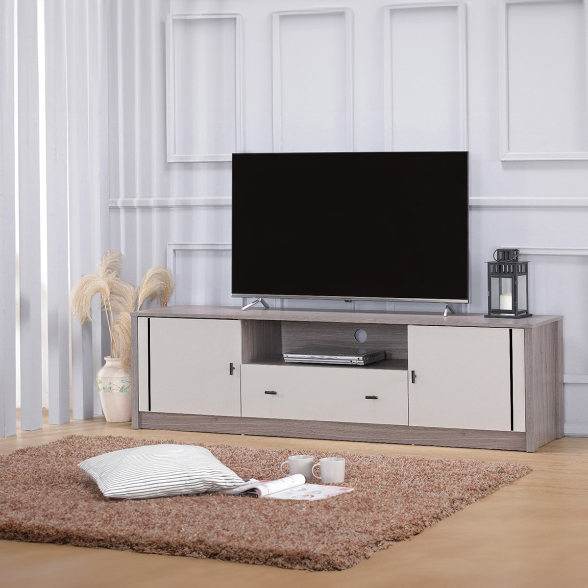 Ontario 1.8 Metre TV Unit for TVs up to 75 inches-hbxlivingroom-mediaunitsandstorage-tvunits-image-1