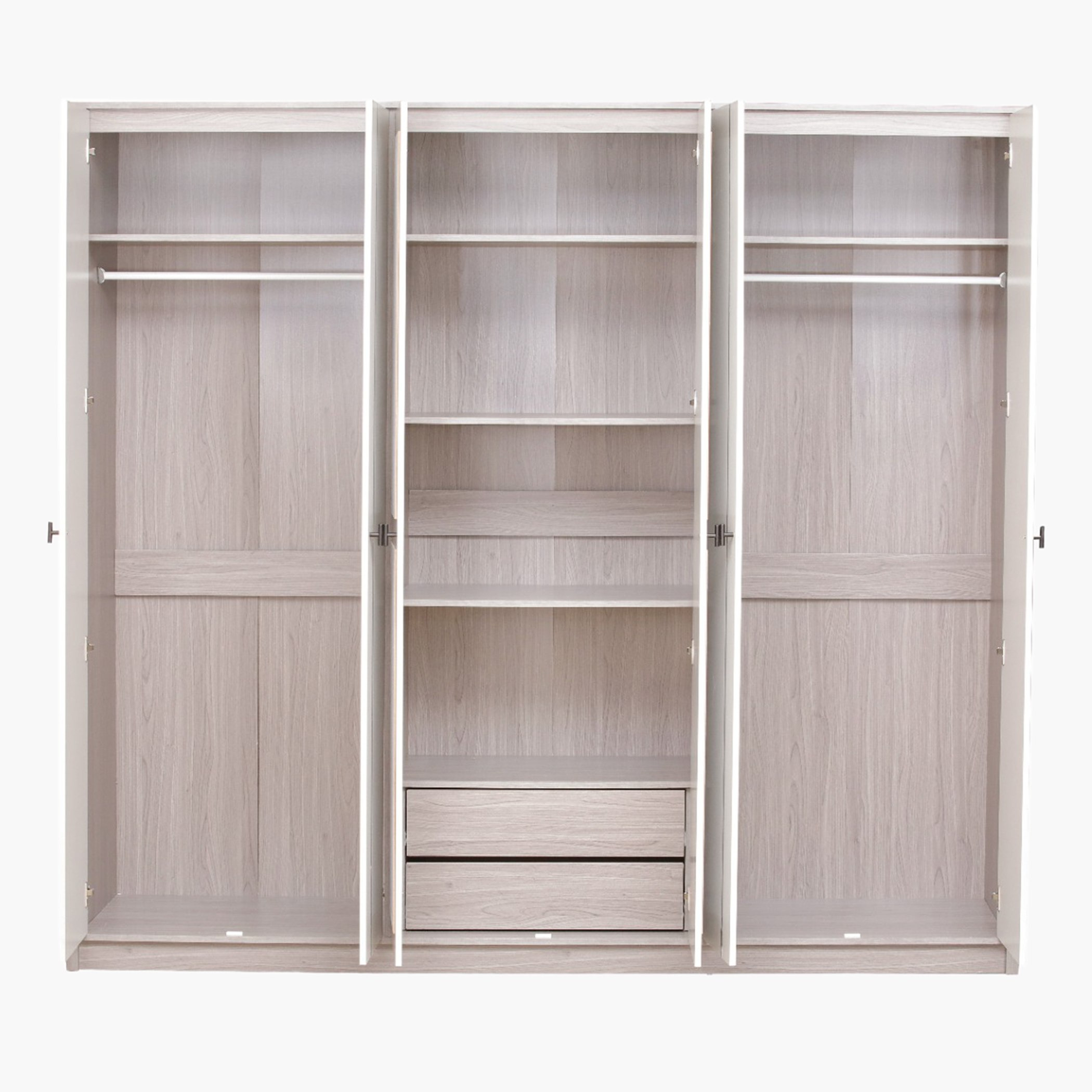 خزانة ملابس 6 أبواب بدرجين ومرآة من أونتاريو-hbxfurniture-wardrobes-image-6