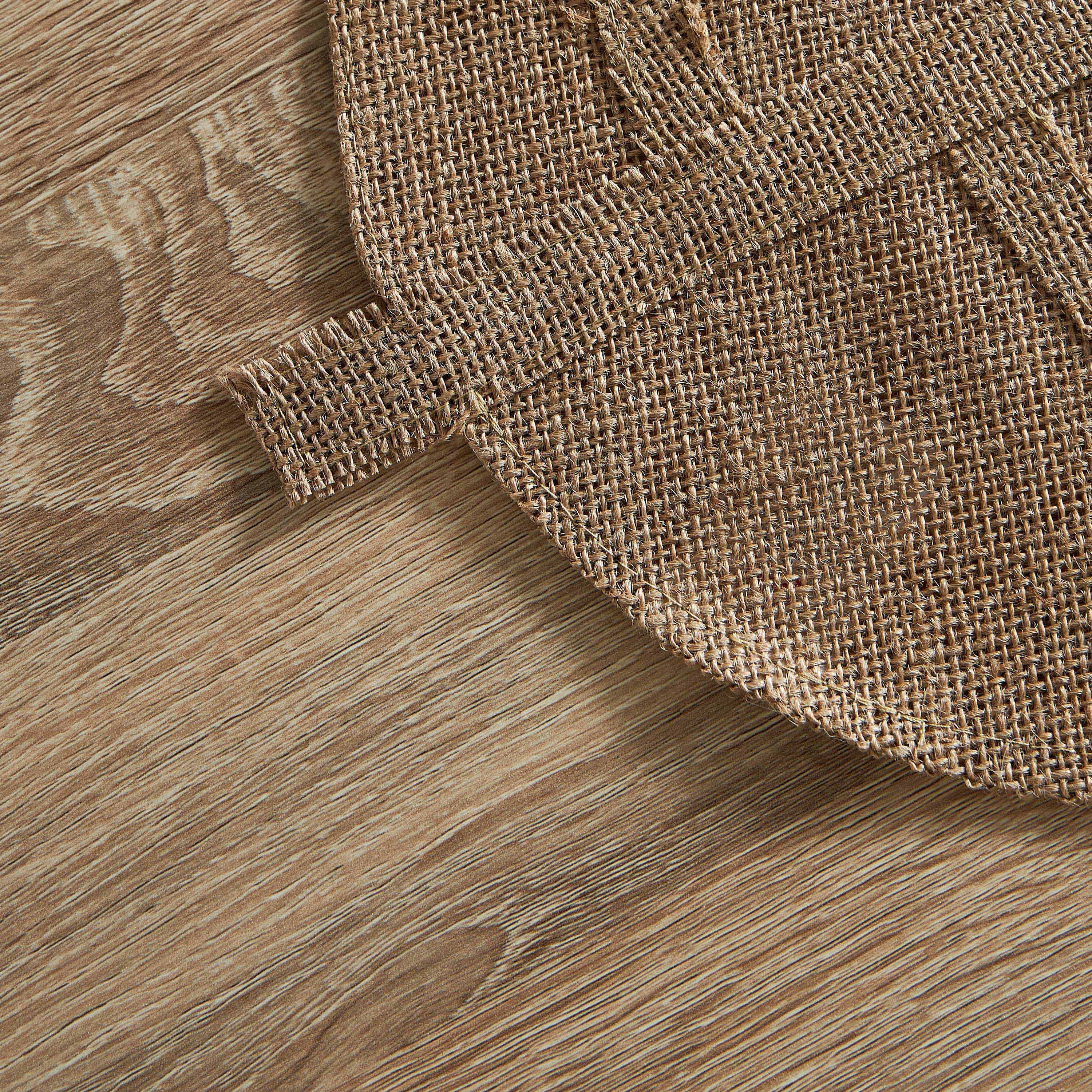لبادة صحون جوت ورقة شجر من جوتوبيا - 30x45 سم-hbxdecorandfurnishings-homefurnishings-tablelinens-image-2