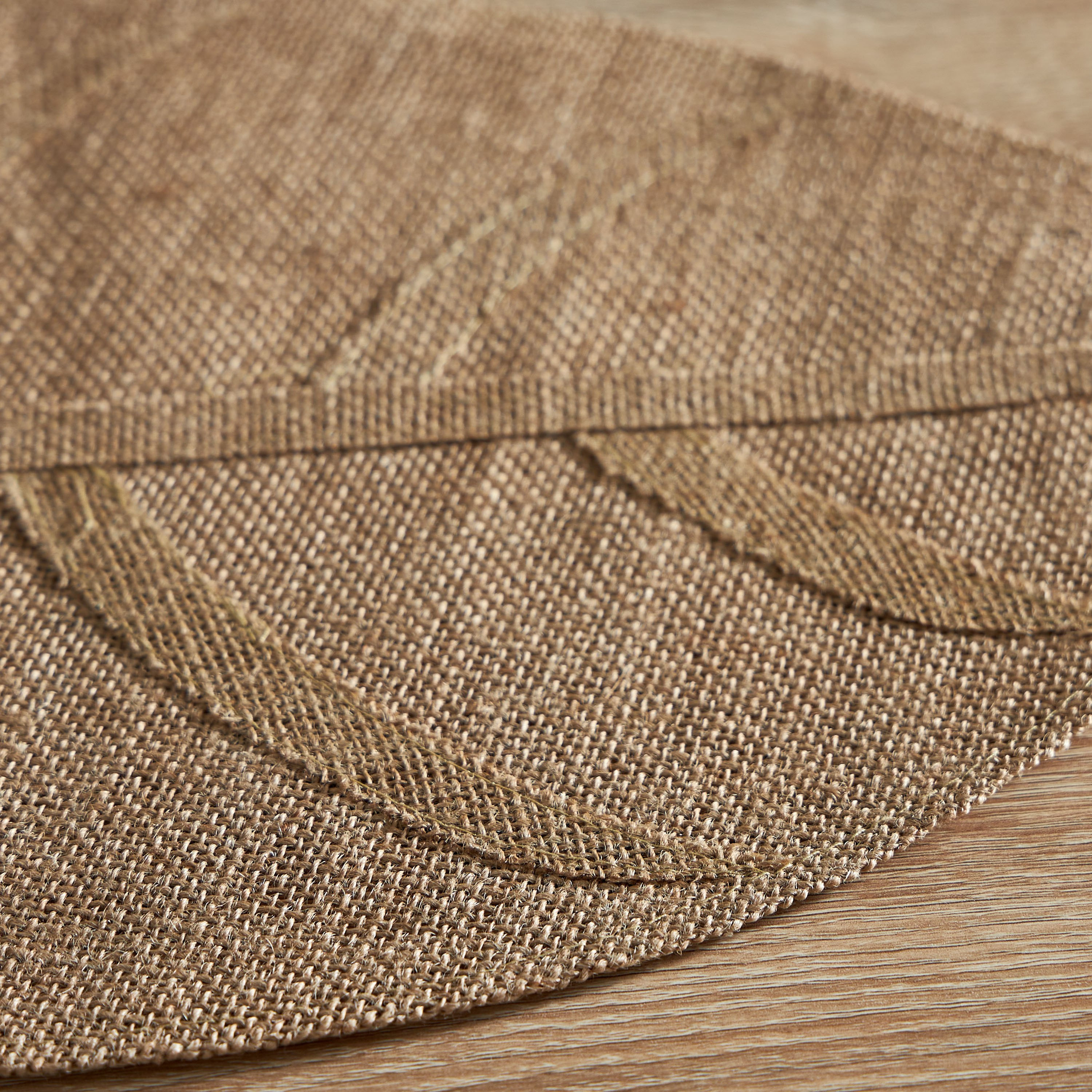 لبادة صحون جوت ورقة شجر من جوتوبيا - 30x45 سم-hbxdecorandfurnishings-homefurnishings-tablelinens-image-3