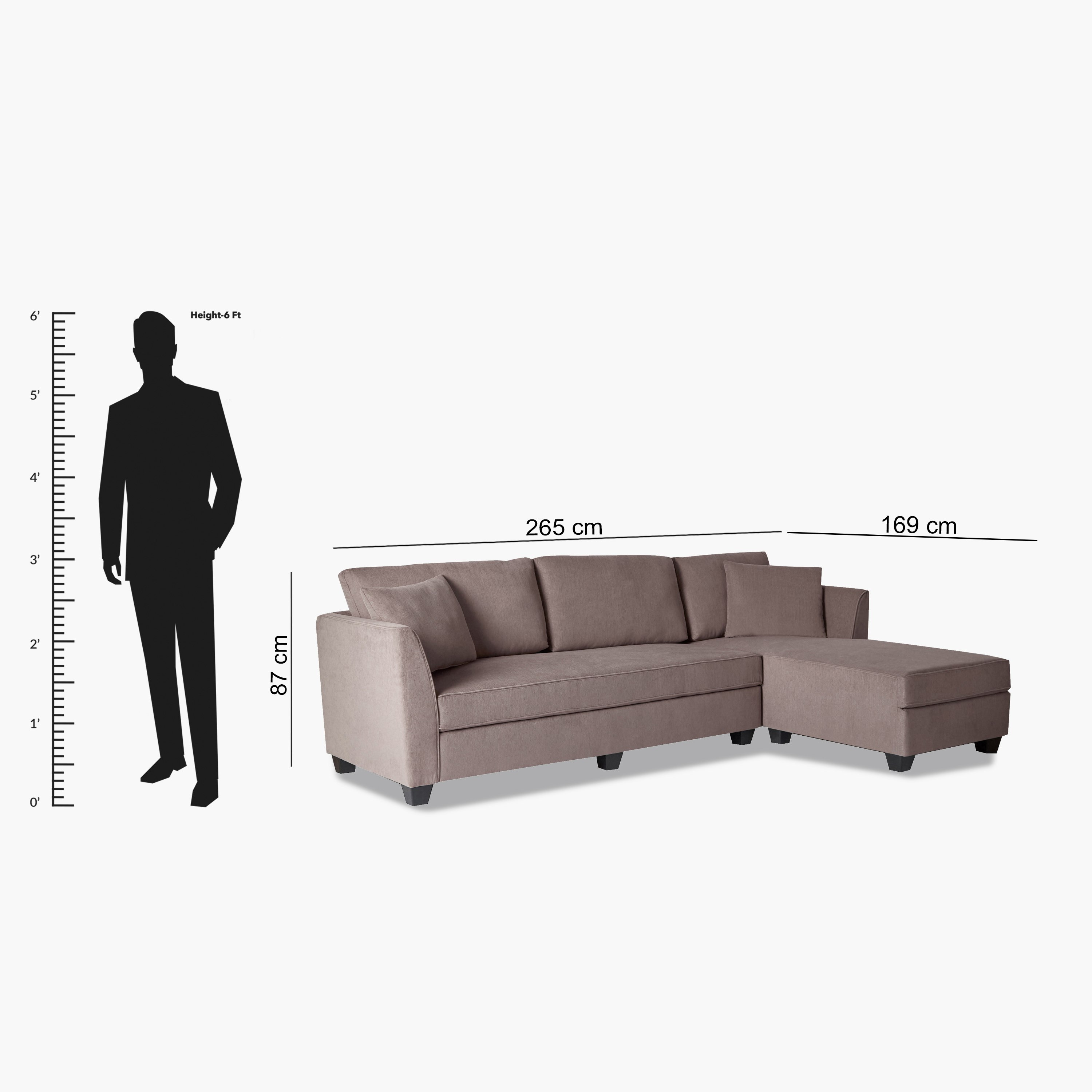 كنبة ركنية يمين 4 مقاعد قماش مع 2 وسادة من سيدني-hbxlivingroom-sofasandarmchairs-cornersofas-image-13