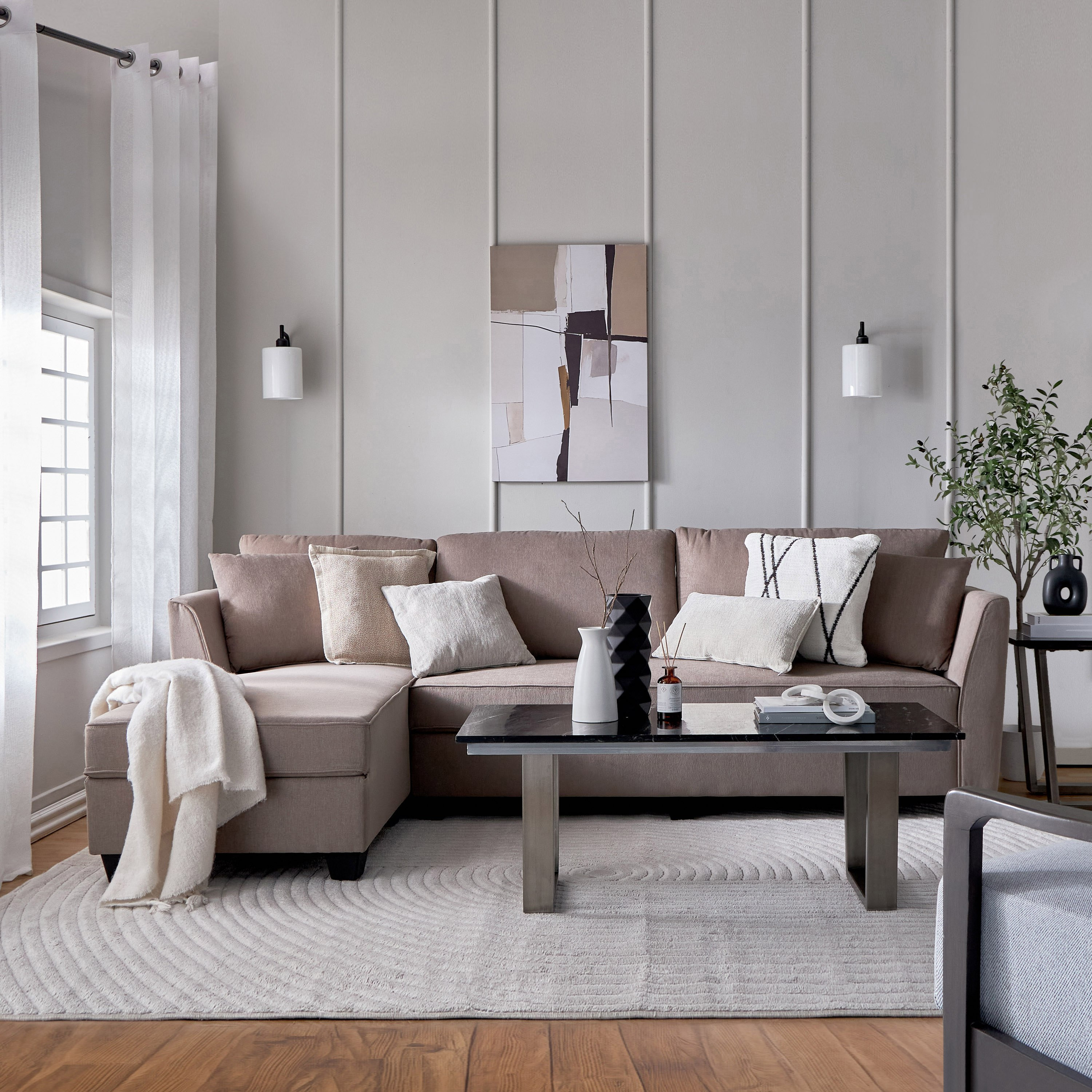 كنبة ركنية يسار 4 مقاعد قماش مع 2 وسادة من سيدني-hbxlivingroom-sofasandarmchairs-cornersofas-image-11