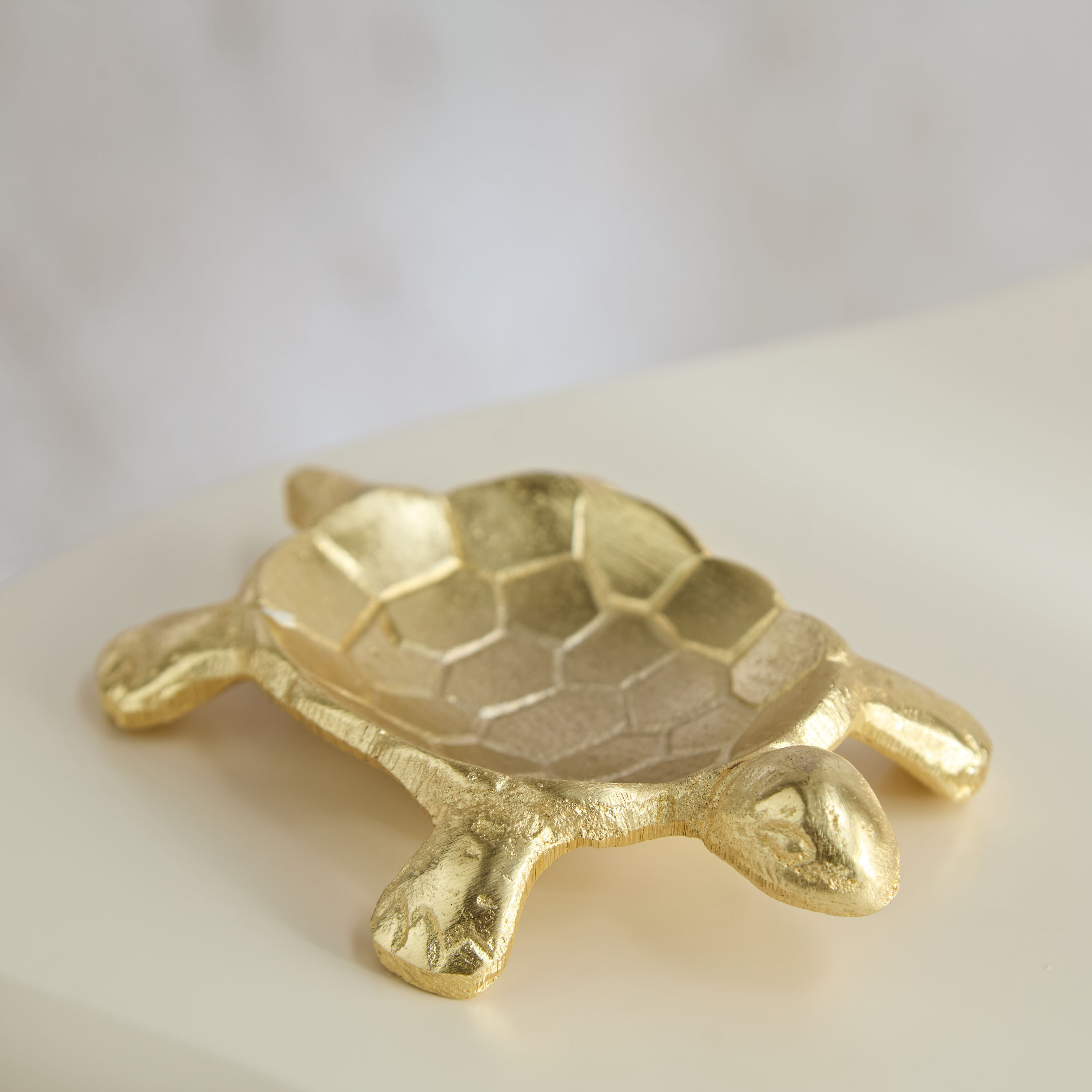 صحن ديكور ألومنيوم بتصميم سلحفاة من ريك - 10x8x2 سم-PROMO_HB_AE_B1G1_250925-image-1