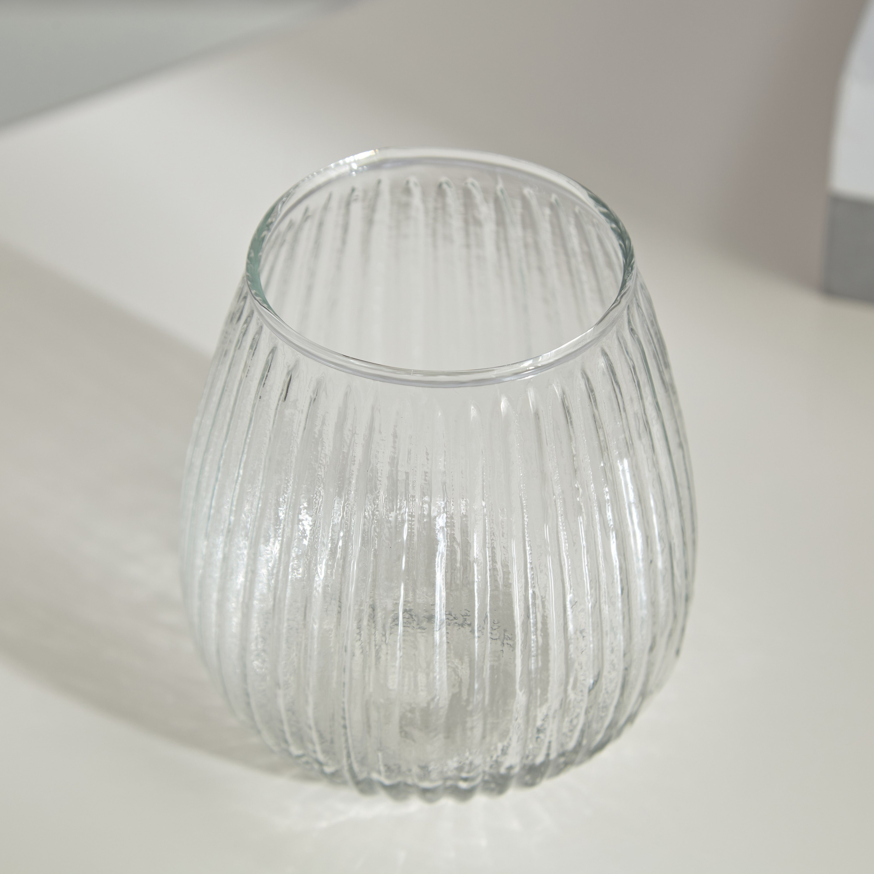 Rick Glass Votive Holder - 10x10x11 cm-hbxhomeware-homedecor-candleholdersandlanterns-image-2