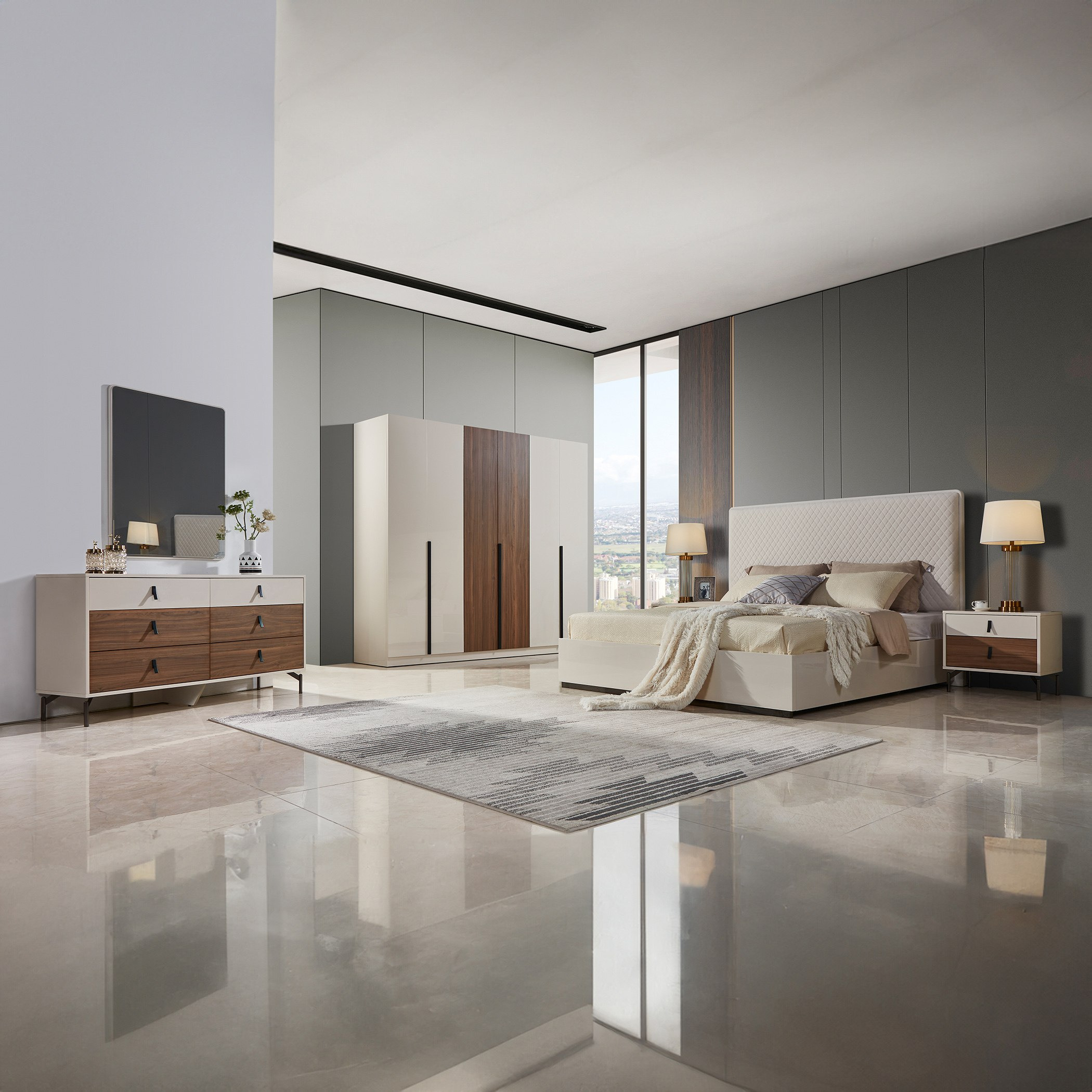 خزانة ملابس بـ6 أبواب من برايم روز-hbxfurniture-wardrobes-image-9