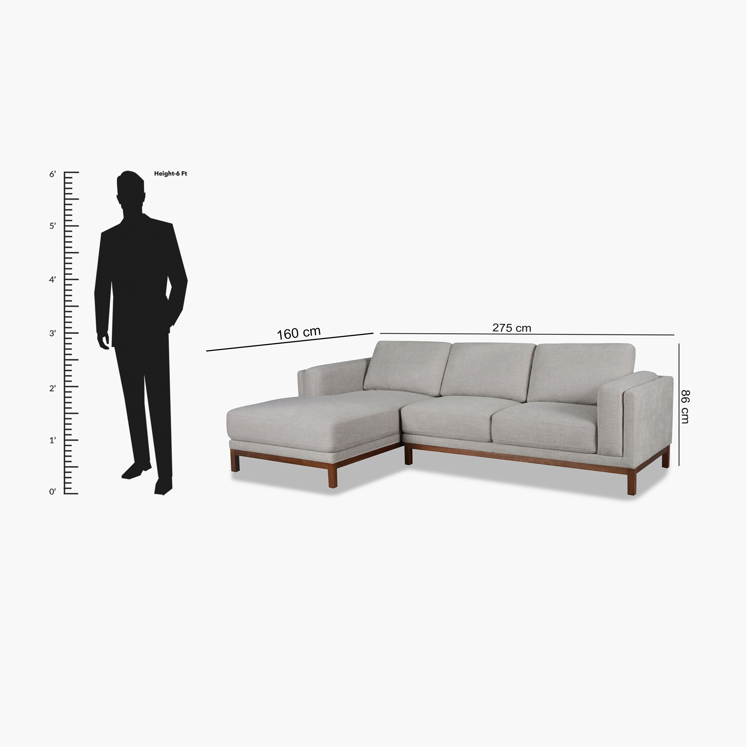 Pitcher 4-Seater Left Corner Fabric Sofa-hbxlivingroom-sofasandarmchairs-cornersofas-image-5