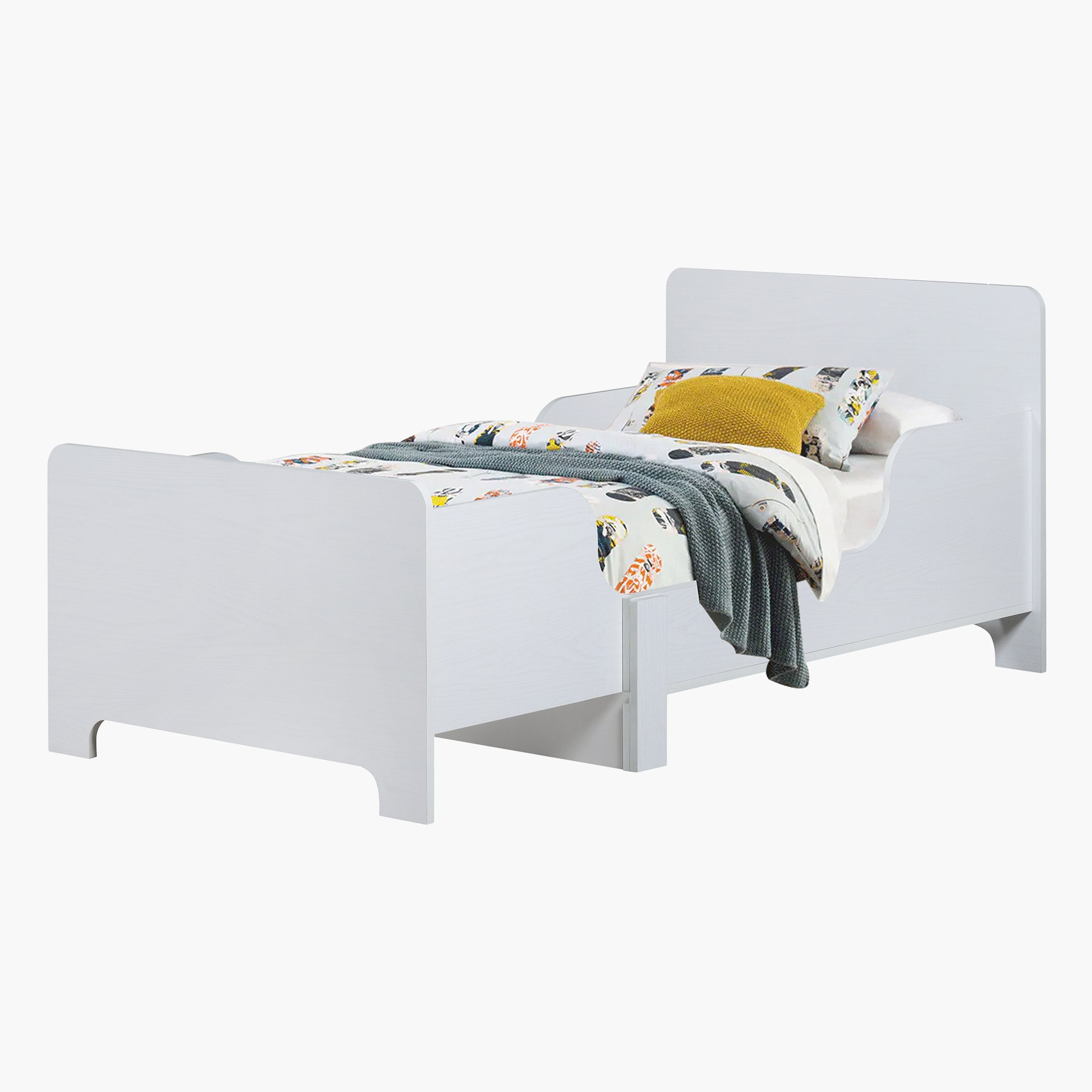 Movo Vanilla Toddler Extendable Bed - 90x140-200 cm-hbxfurniture-bedsandbedsets-beds-toddler-image-3