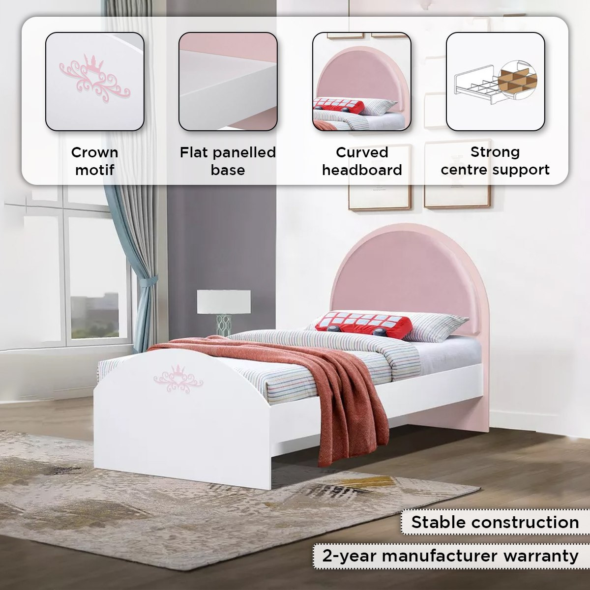 سرير فردي منجد - بيكسي من موڤو - 90x200 سم-hbxkidsandyouth-bedsandbedsets-beds-single-image-4