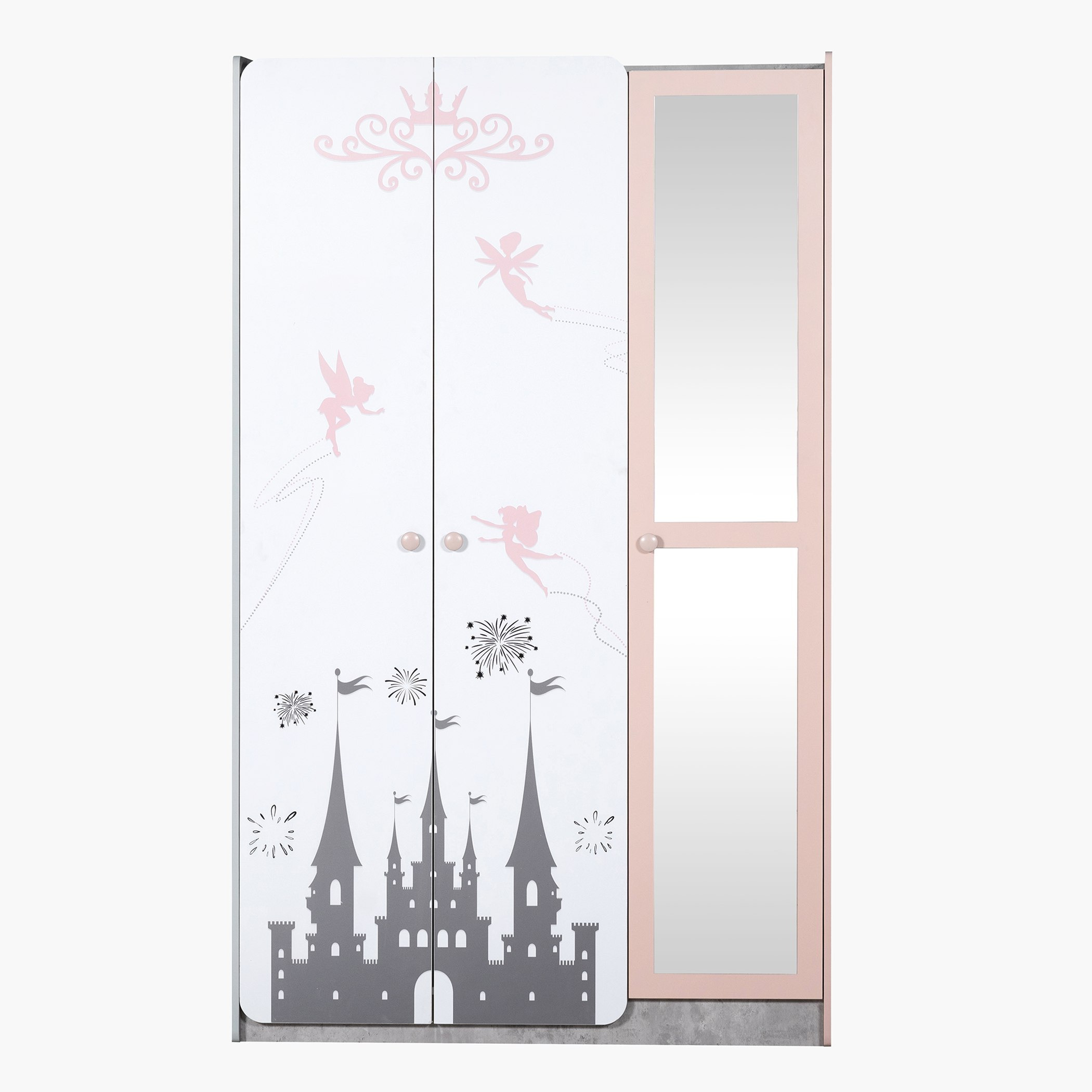 خزانة ملابس 3 أبواب بمرآة - بيكسي من موڤو -hbxfurniture-wardrobes-image-2