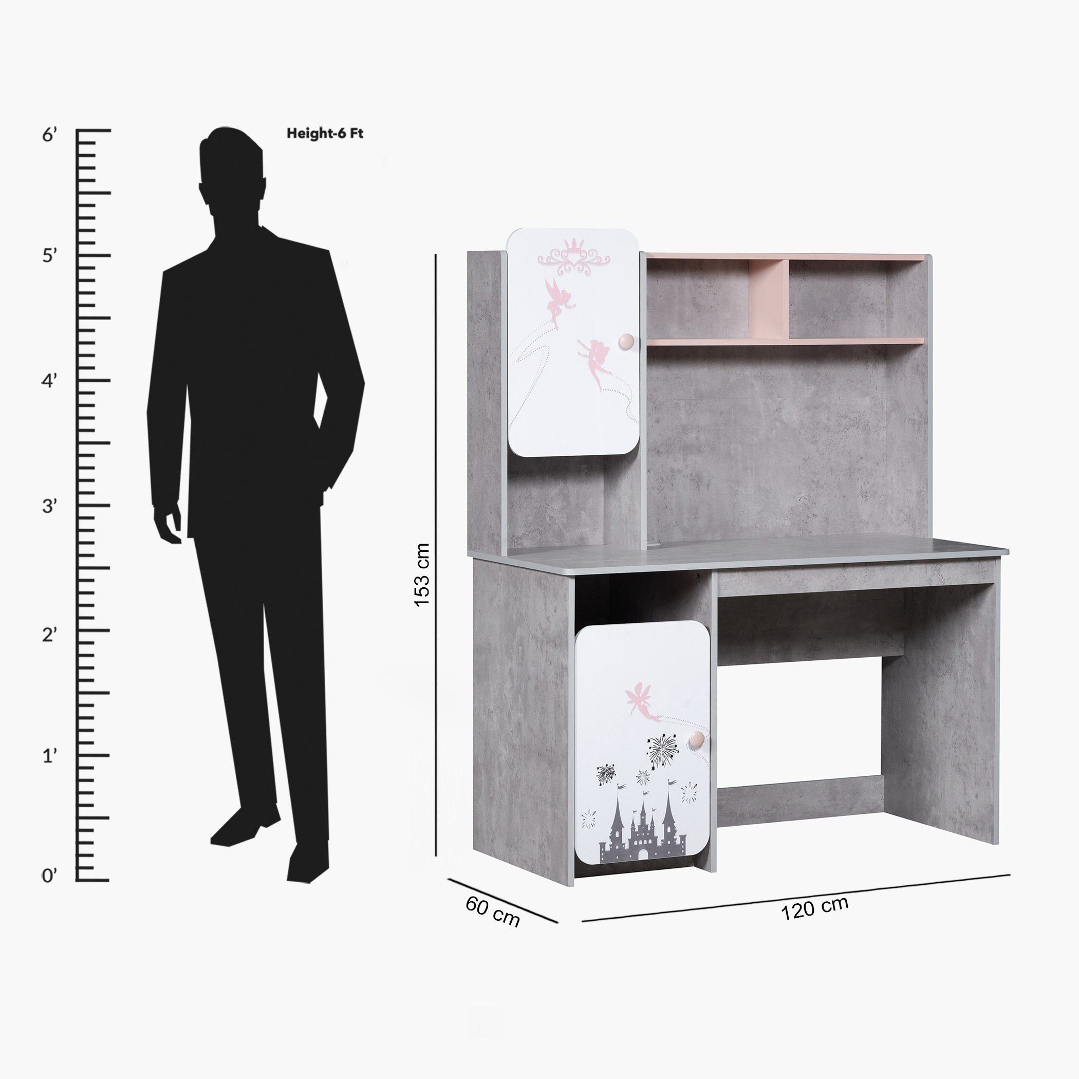 Movo Pixie Study Desk with Hutch-hbxfurniture-desks-image-12
