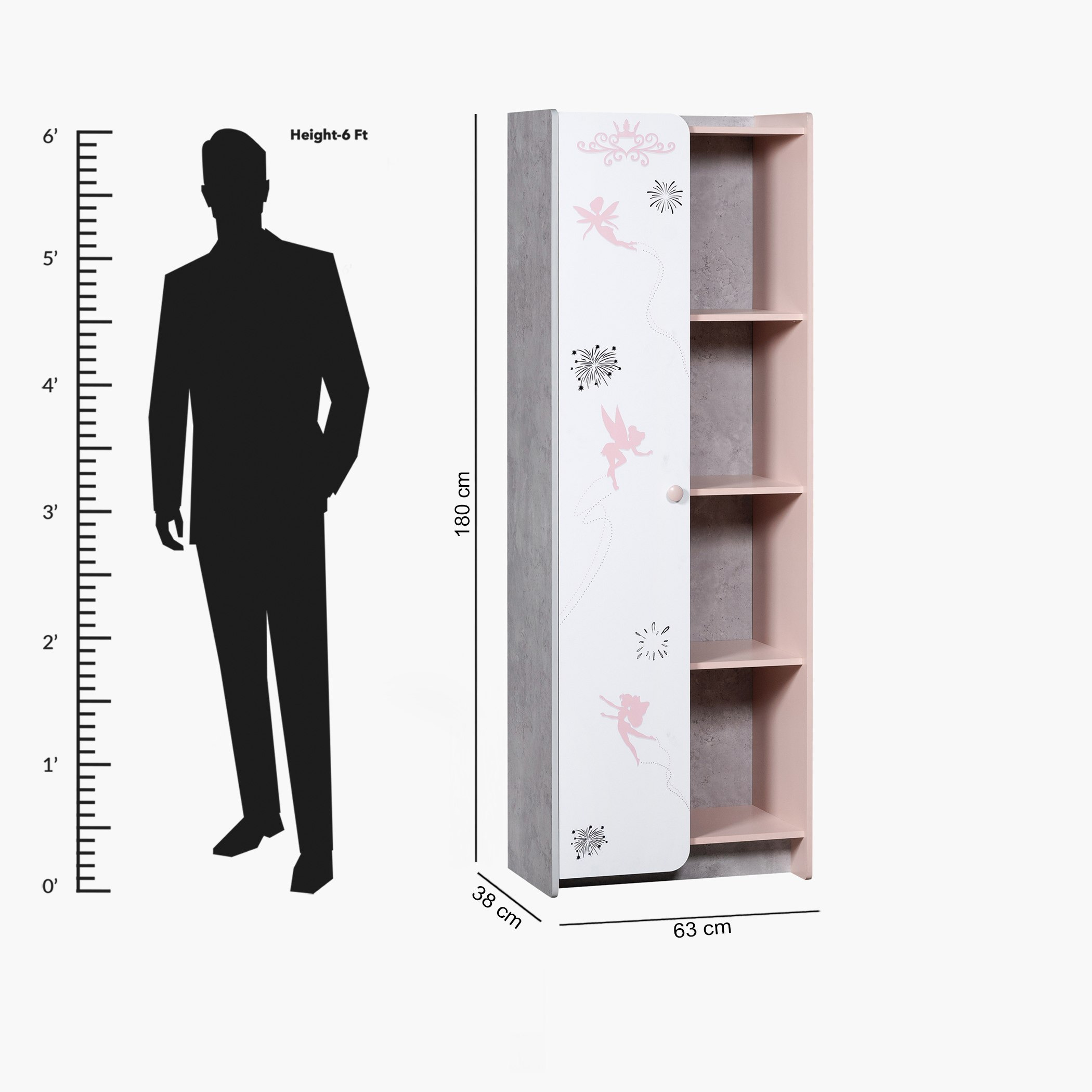 خزانة كتب طويلة بابين - بيكسي من موڤو-hbxfurniture-office-bookcases-image-14